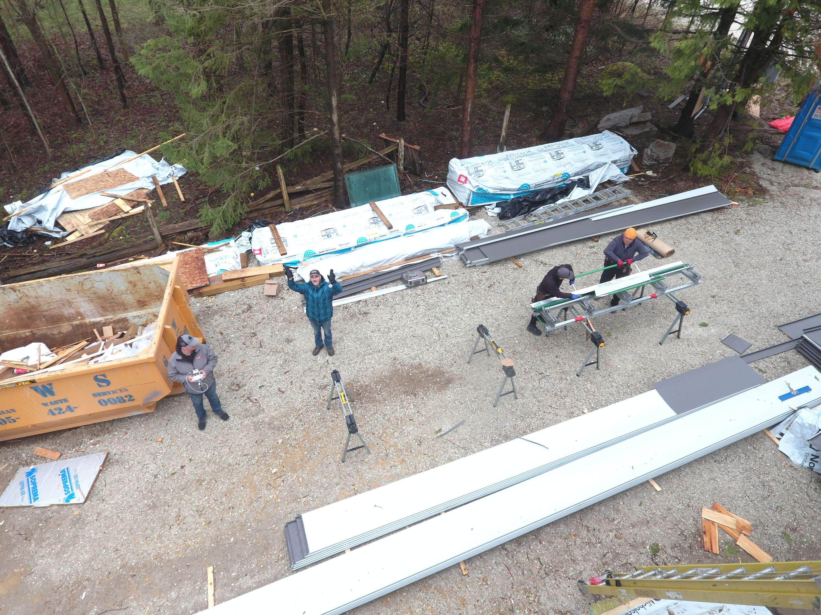 Residential Roofing Installation using 24 Ga Standing Seam Metal by Jay Carter Roofing & Sheet Metal