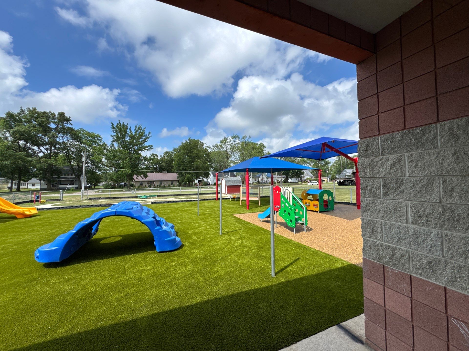 Playground Grass in Portland, IN by ForeverLawn NEIN/INDY