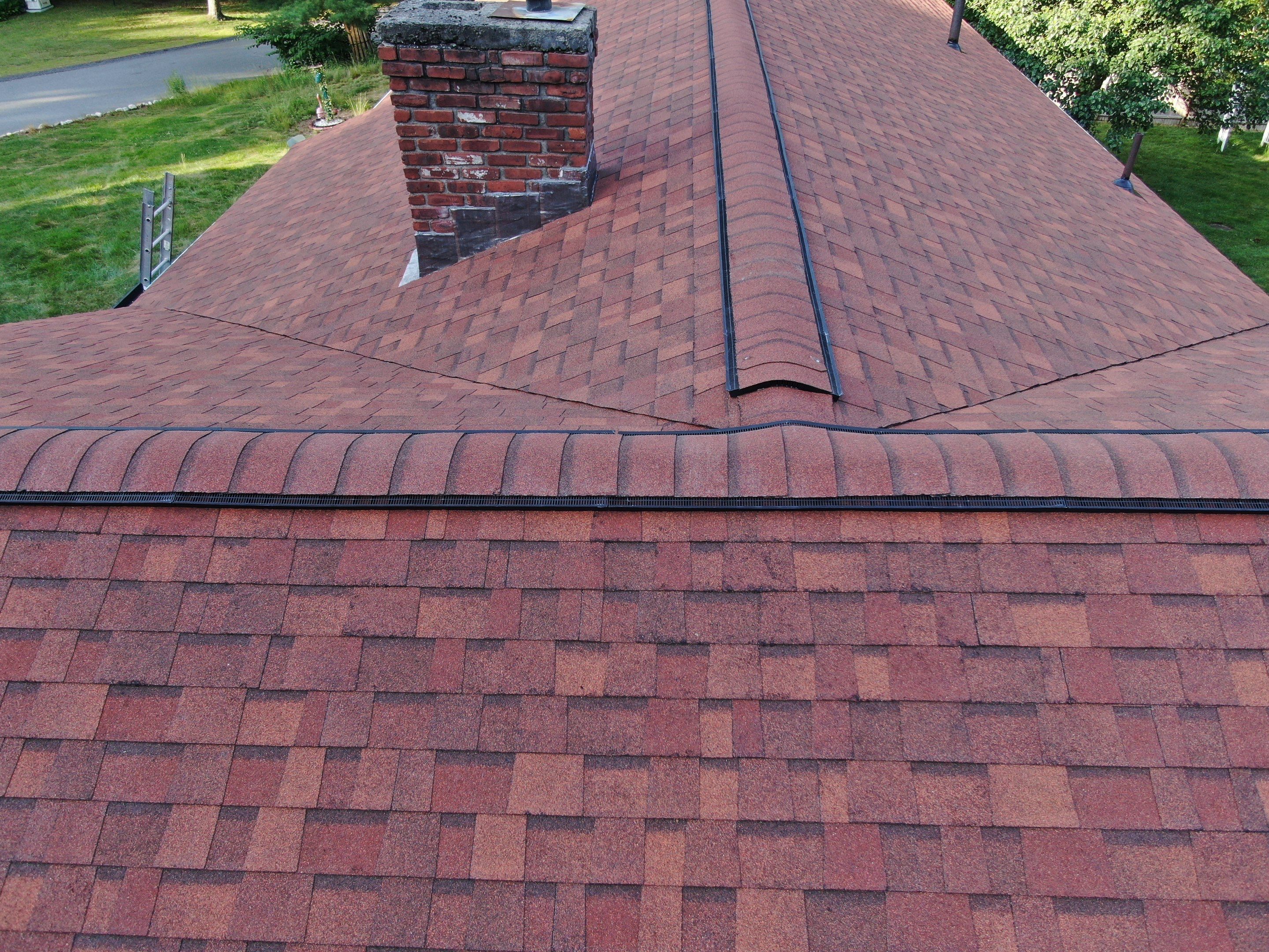 Roof Replacement with Gutter Guards – Westford, MA by Mighty Dog Roofing of Greater Middlesex County