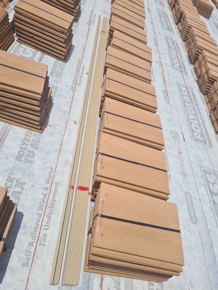 Residential Roofing Installation using Eagle Roofing Tile by BLUES BROTHERS ROOFING