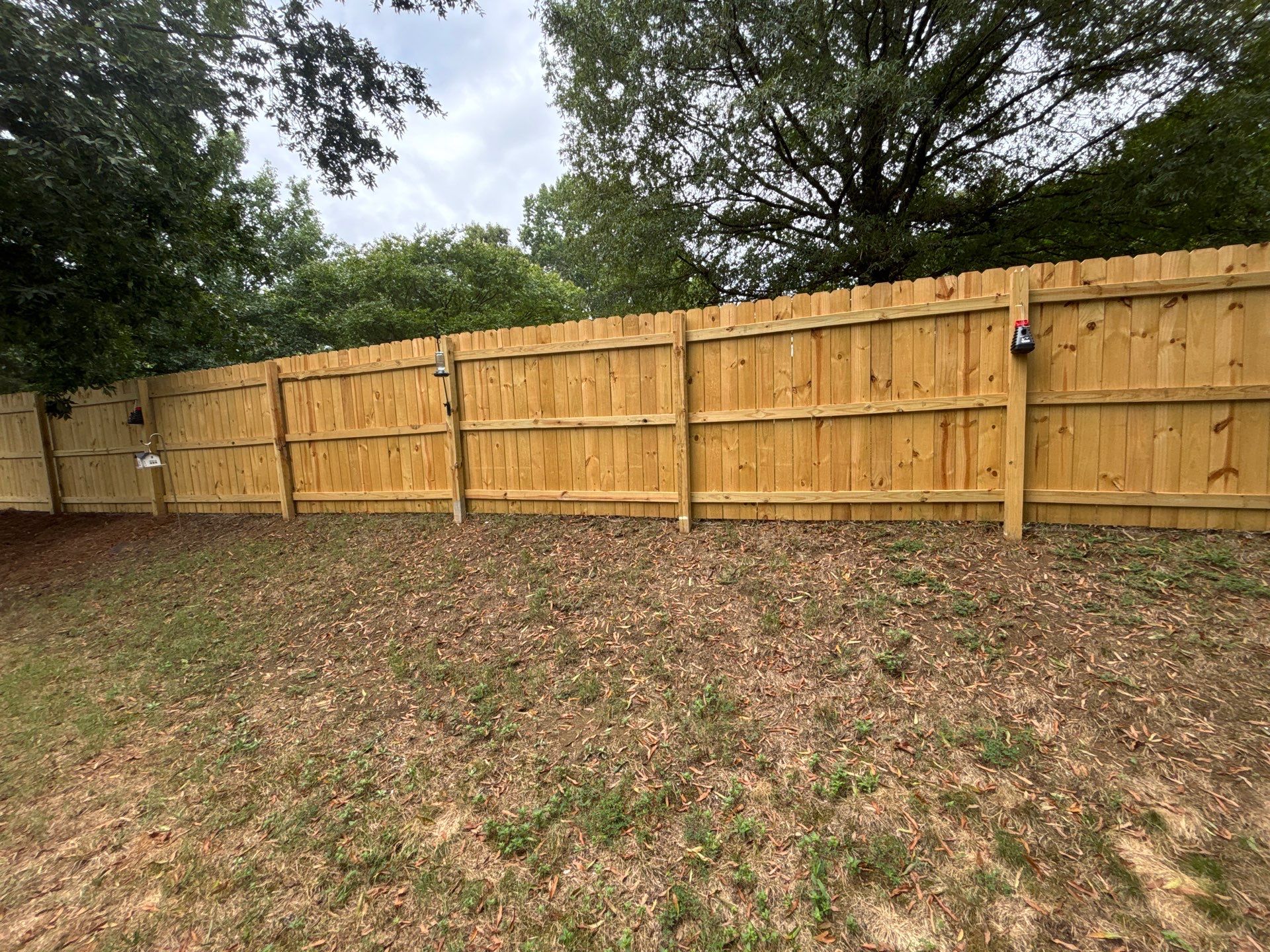 Wood Fence using Wood Sealant by DuraSeal