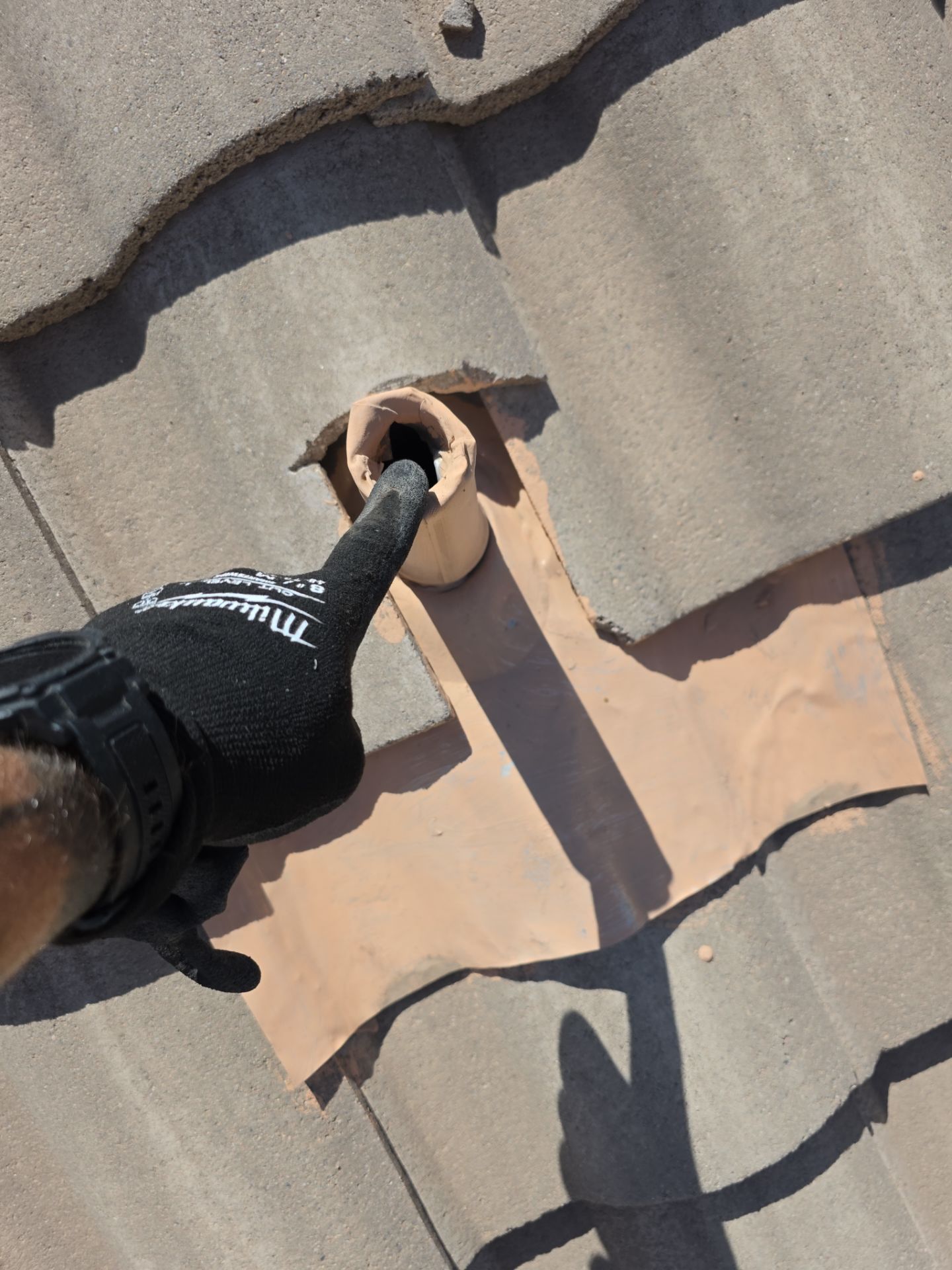 New tile reset for this beautiful home in Chandler by Weather-Tite Roofing