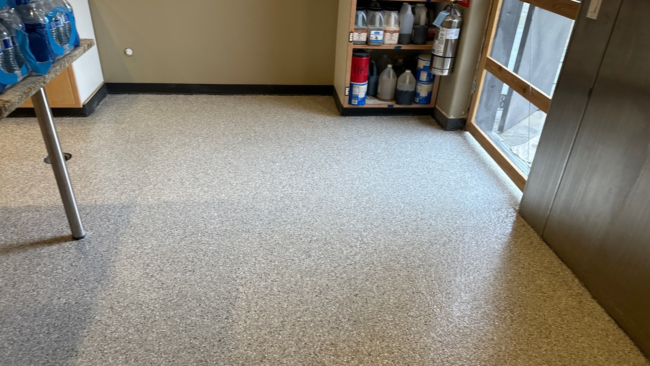 Commercial Kitchen Floor Transformation using Mt Everest by Croc Coatings, LLC