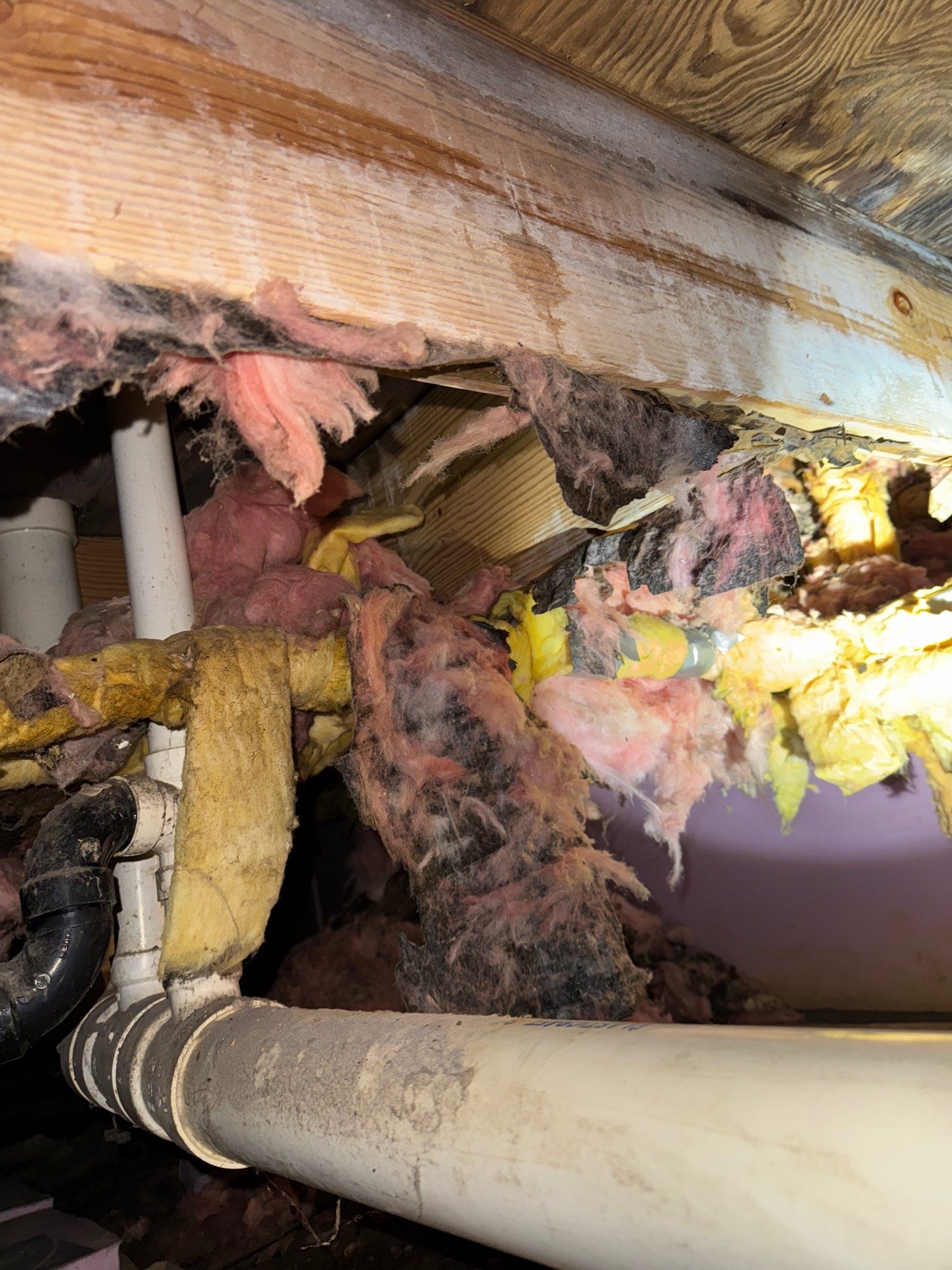 Crawl Space Receptacle Installation by Elite Electrical Solutions LLC