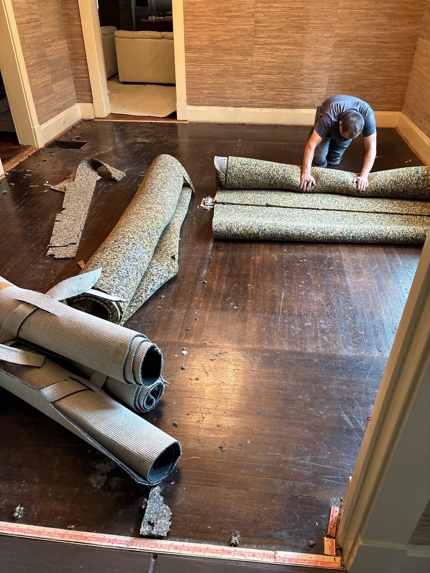 Carpet to Hardwood by Footprints Floors Kentucky