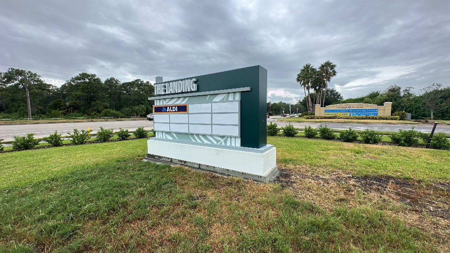 Monument Signs for The Landing by SignCrafters