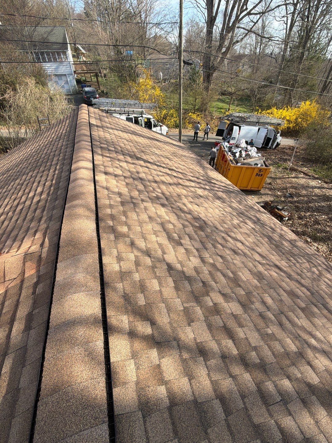 DiGiorgi creates a beautiful roof using GAF products in New Fairfield, CT by DiGiorgi Roofing and Siding Inc
