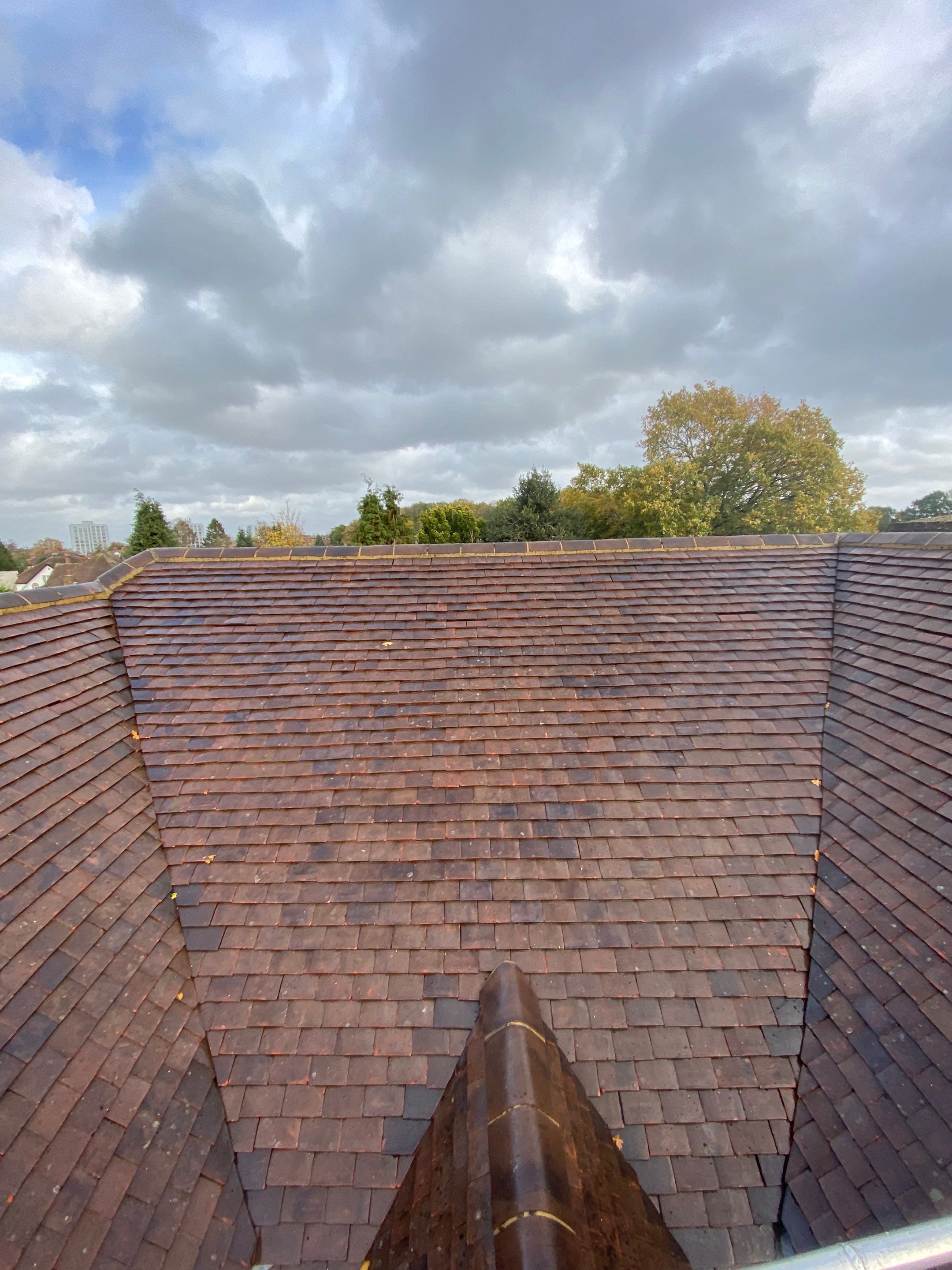 Roof Cleaning using Honda 15lpm Low Pressure Washing Machine by Ges Exterior Cleaning ltd