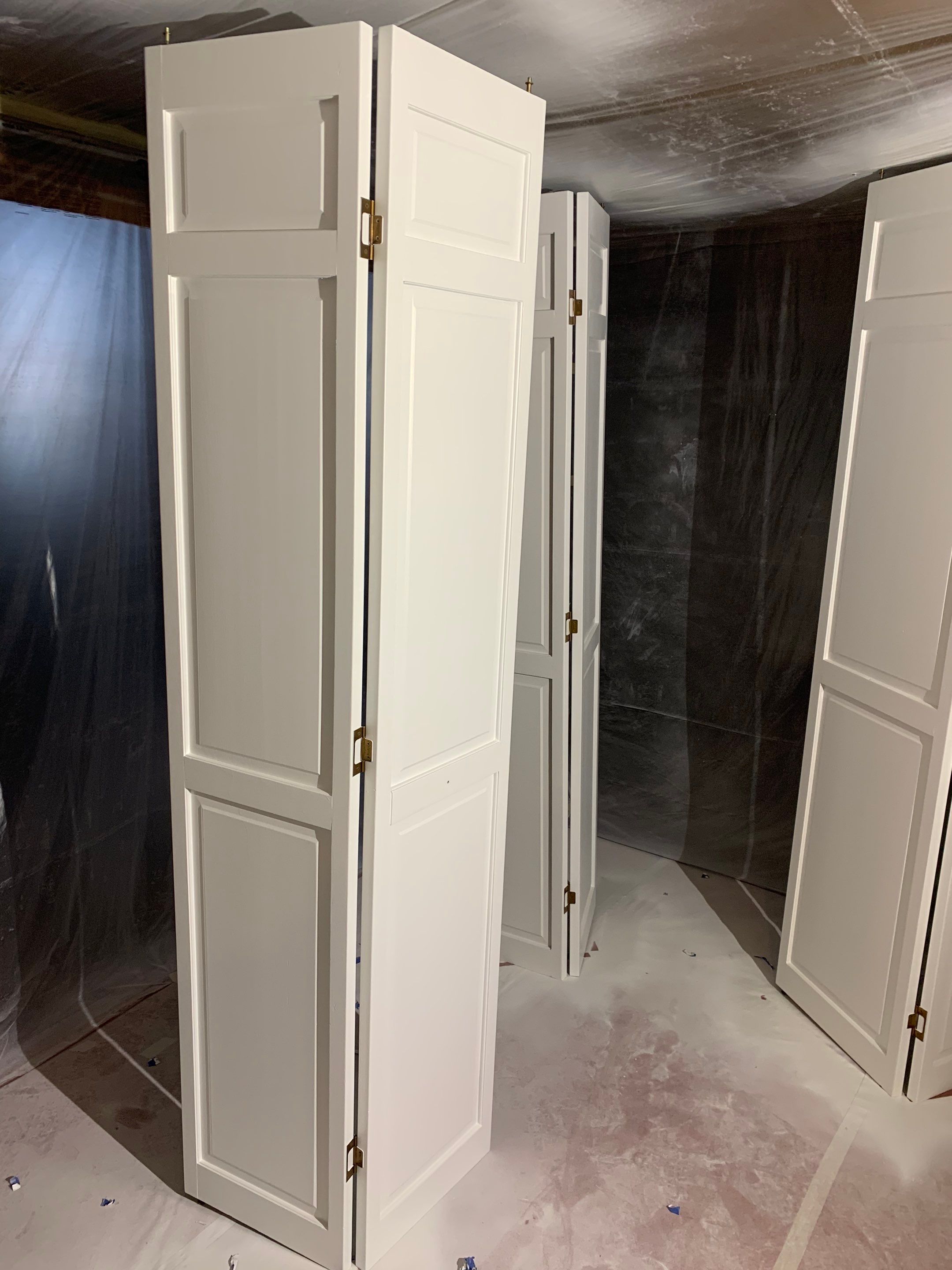 Painting Stained Wood Trim and Staircase. Walls too! by Empire Painting Services, LLC