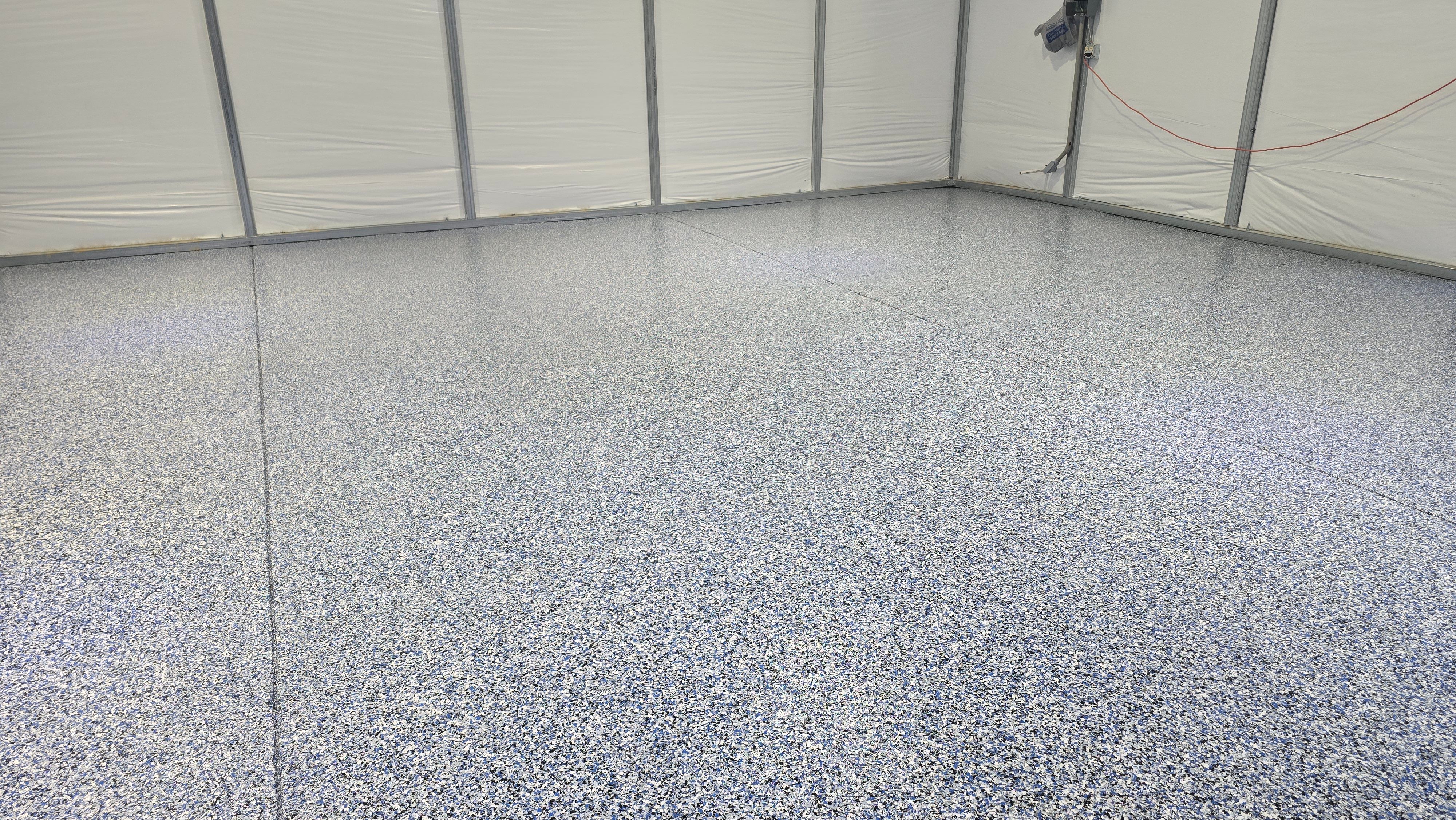 Garage Using Denim by Elite Floor Solutions