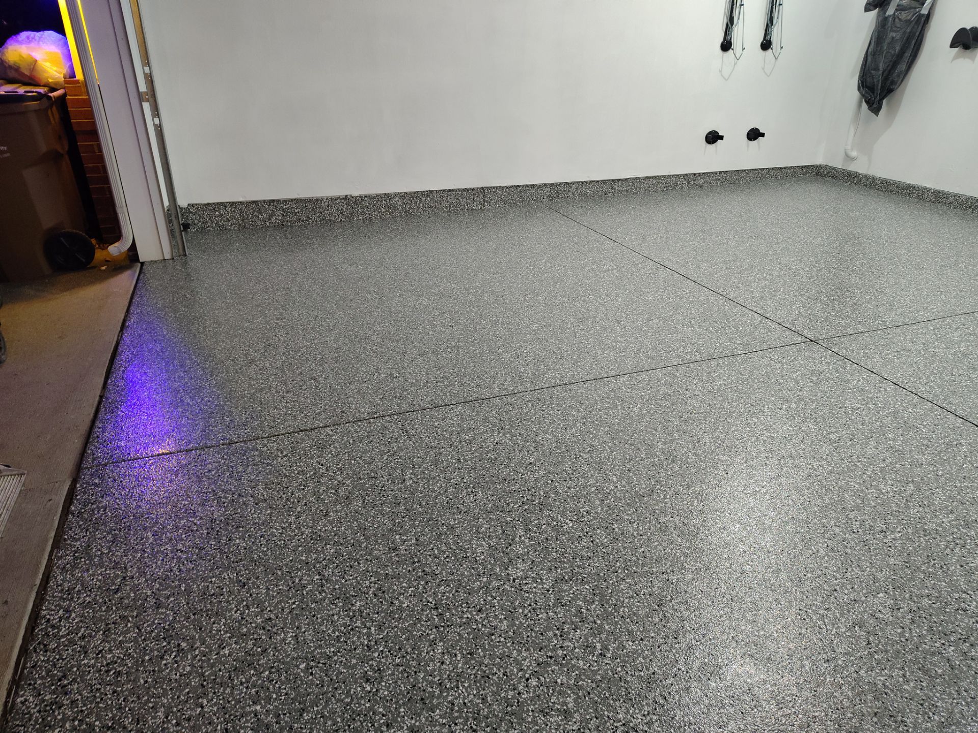 Pleasant Hill Garage Floor Coating Using Polyaspartic by Revival Concrete Coatings