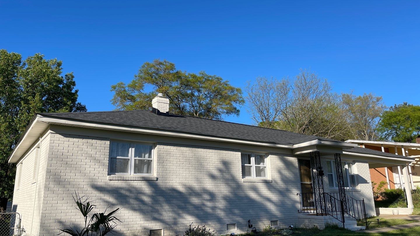 Roof replacement and interior repair by hail damage by Just Brilliant Restoration JBR