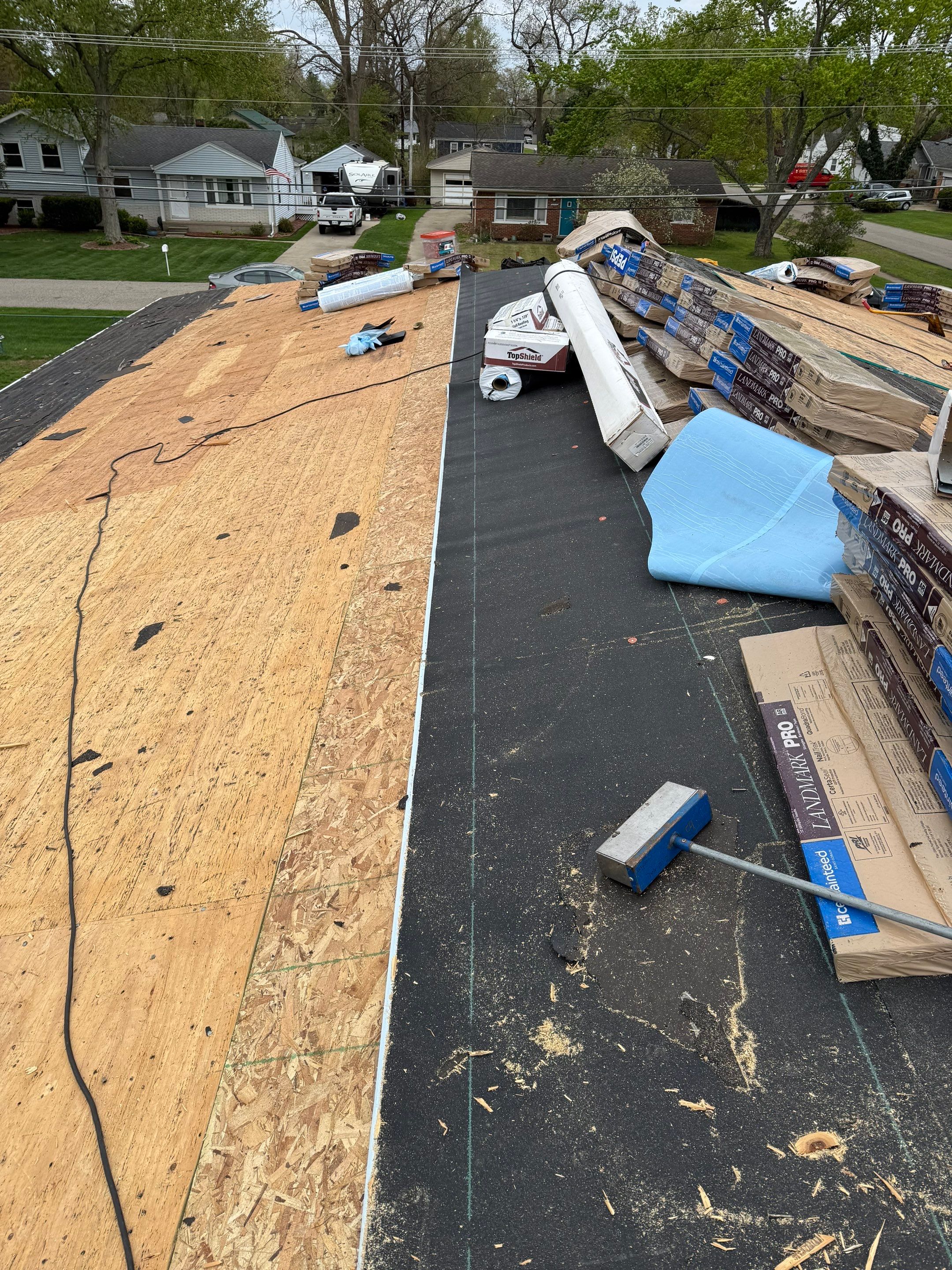Project in Shelby Township by Eave Roofing