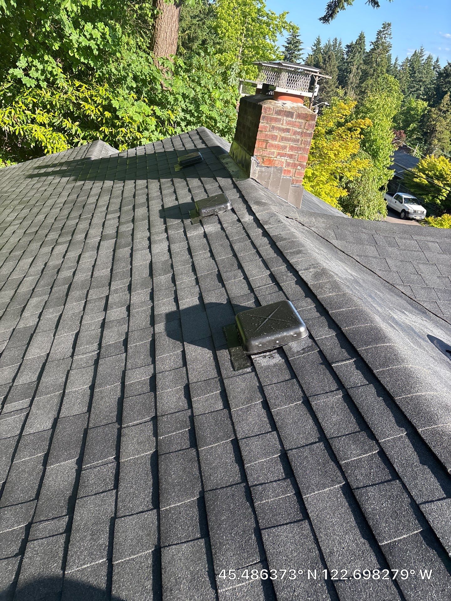 Project in Portland by Tom Leach Roofing