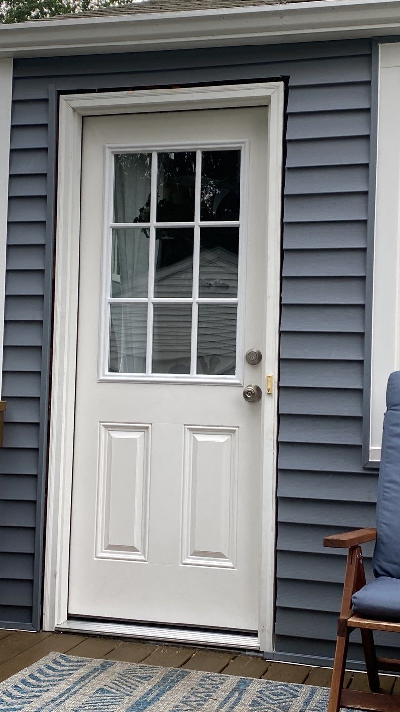 Door Installation using Thermatru by A Plus Exterior