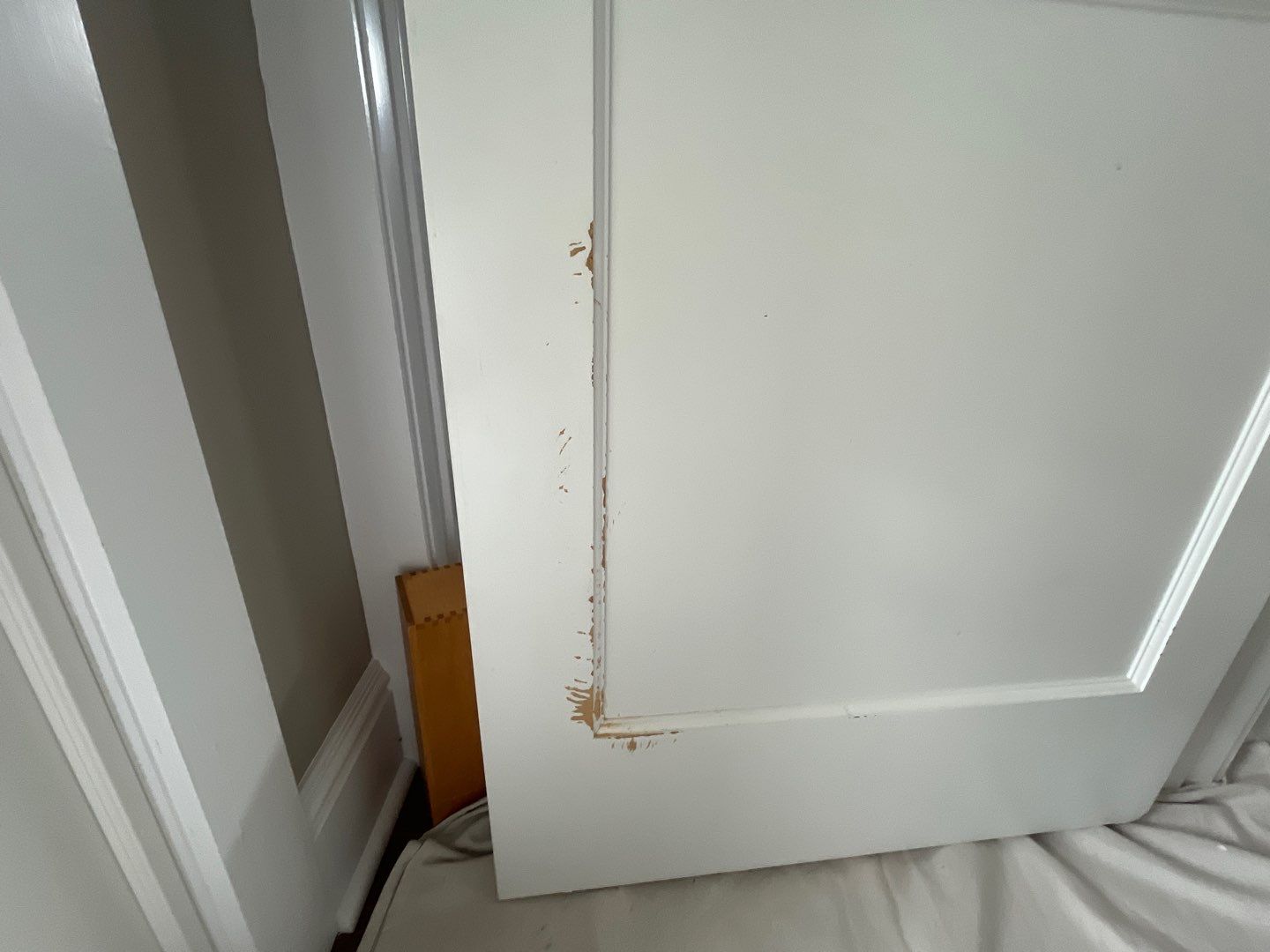Front Door Transformation: Front Weathered to Bold & Beautiful by Fresh Coat Works LLC