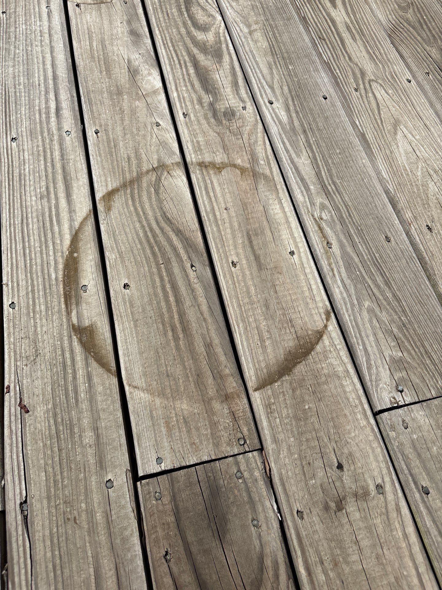 Weathered Deck using Wood Sealant by DuraSeal