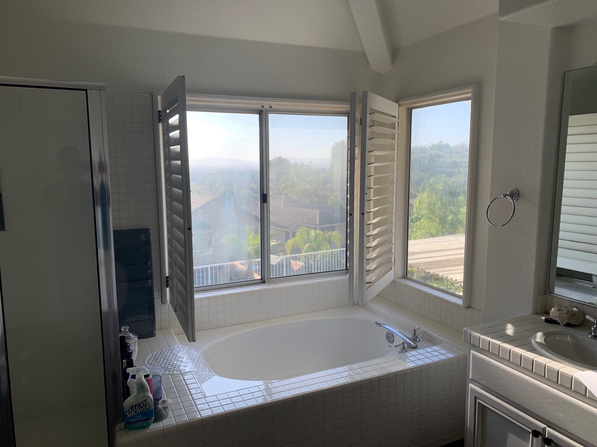 New windows using Milgard vinyl windows by American Window Company