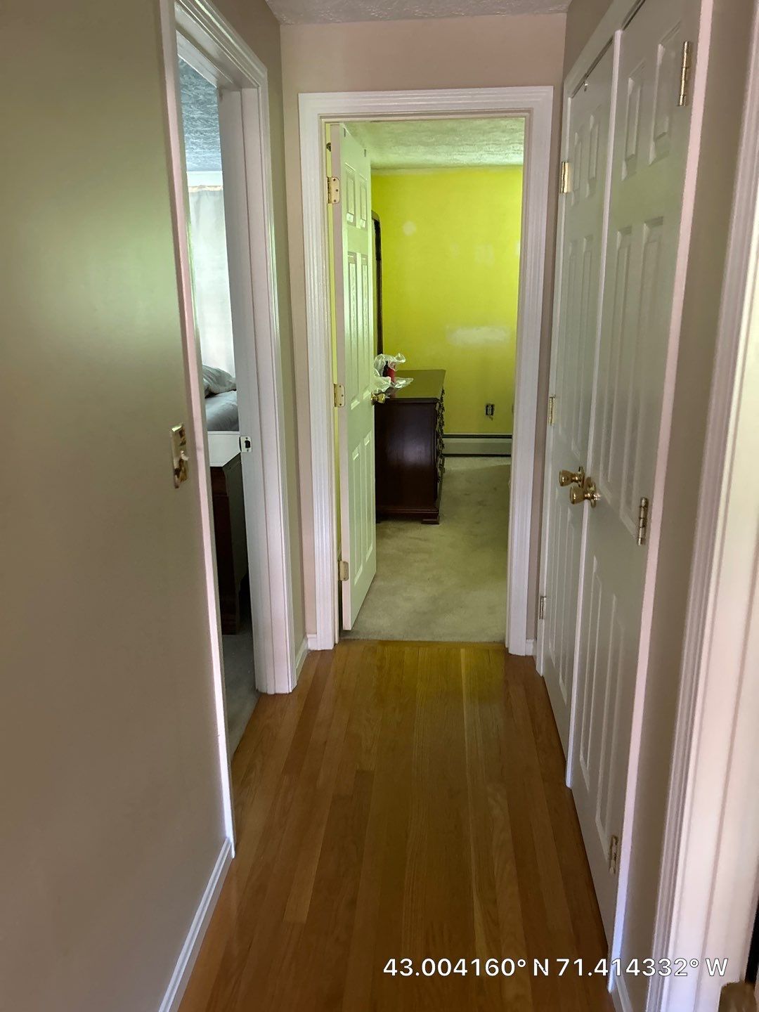 Interior Bedroom Painting and Drywall Repair in Manchester by The Persnickety Painters
