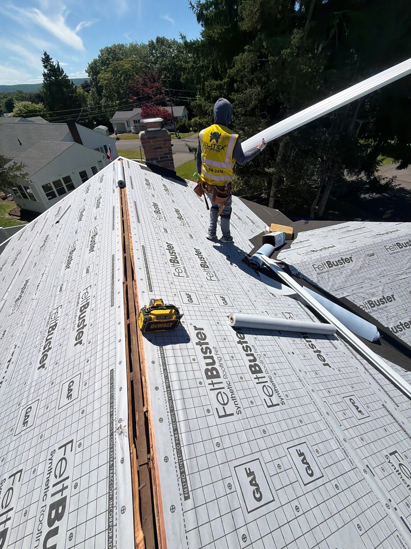 Project in Southington, CT by Elitex Roofing