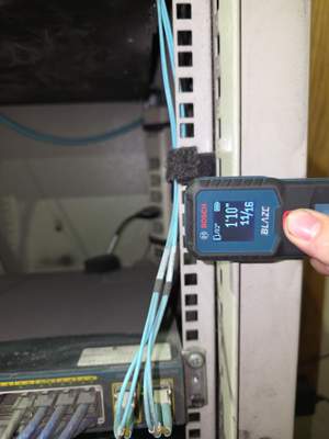 Structured cabling installation by CimaSolutions
