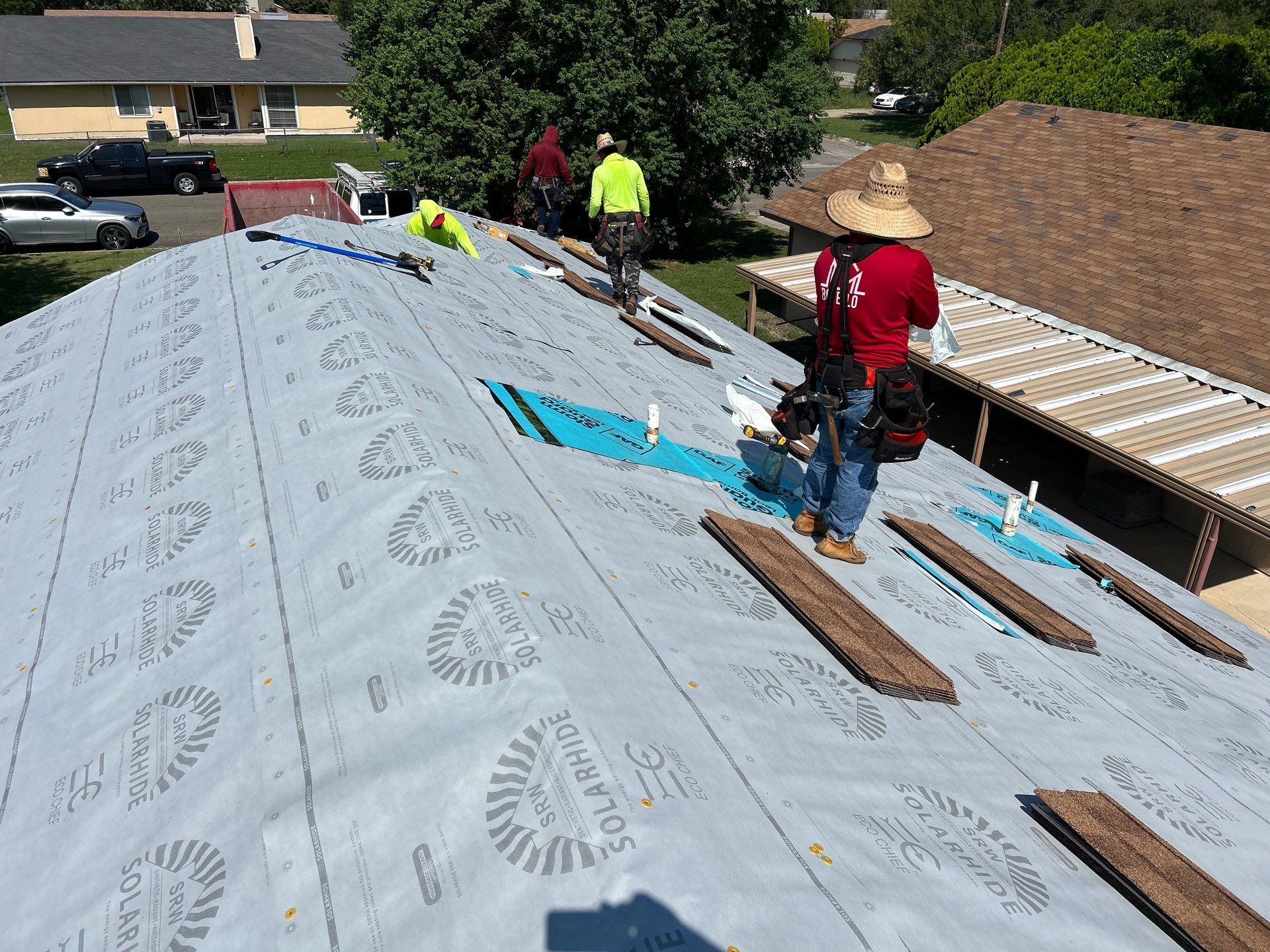 Killeen, TX Roof Replacement using Stone-Coated Steel by ROAM Roof & Solar
