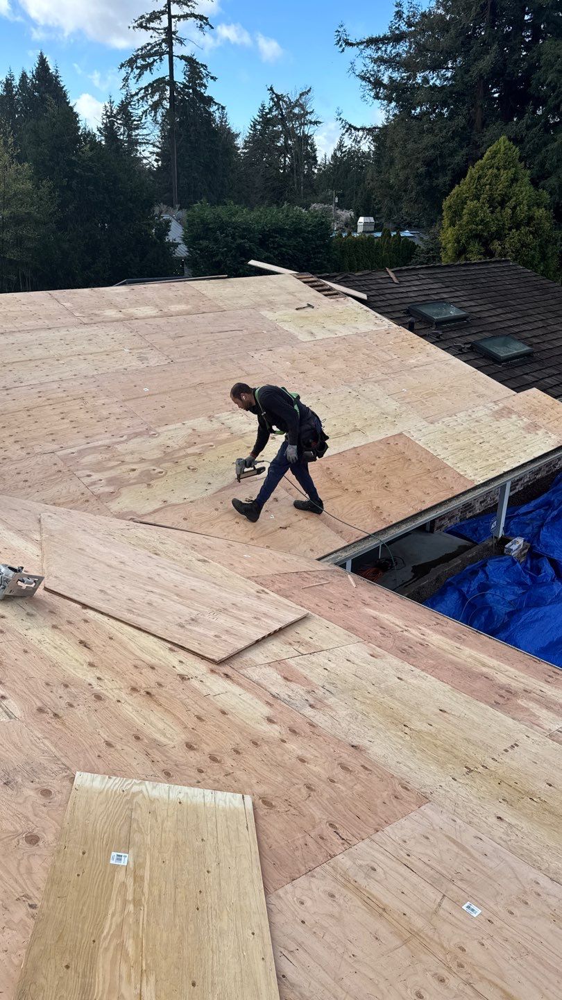 Residential Roofing Installation using GAF HDZ Shingles by Roofing Formula LLC