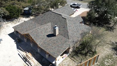 Reroof with Back Patio Addition using Owens Corning Duration Aged Copper