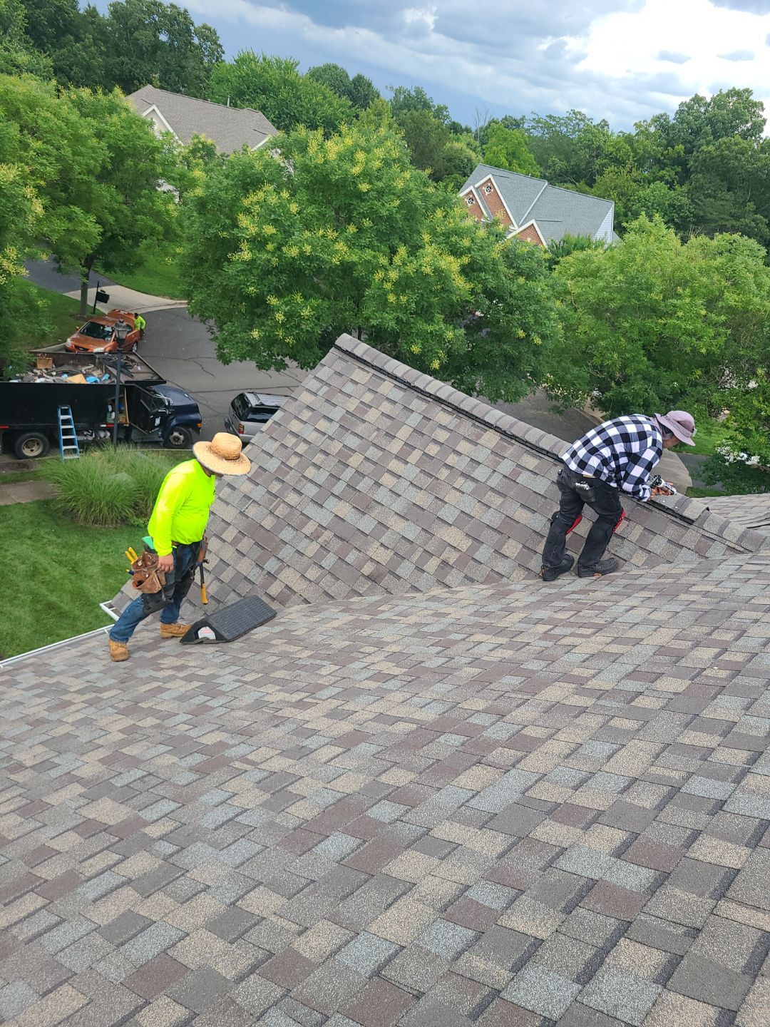 Haymarket: Roof Replacement with CertainTeed Landmark Pro Designer Shingles in Max Def Weathered Wood by RM Banning, Inc.