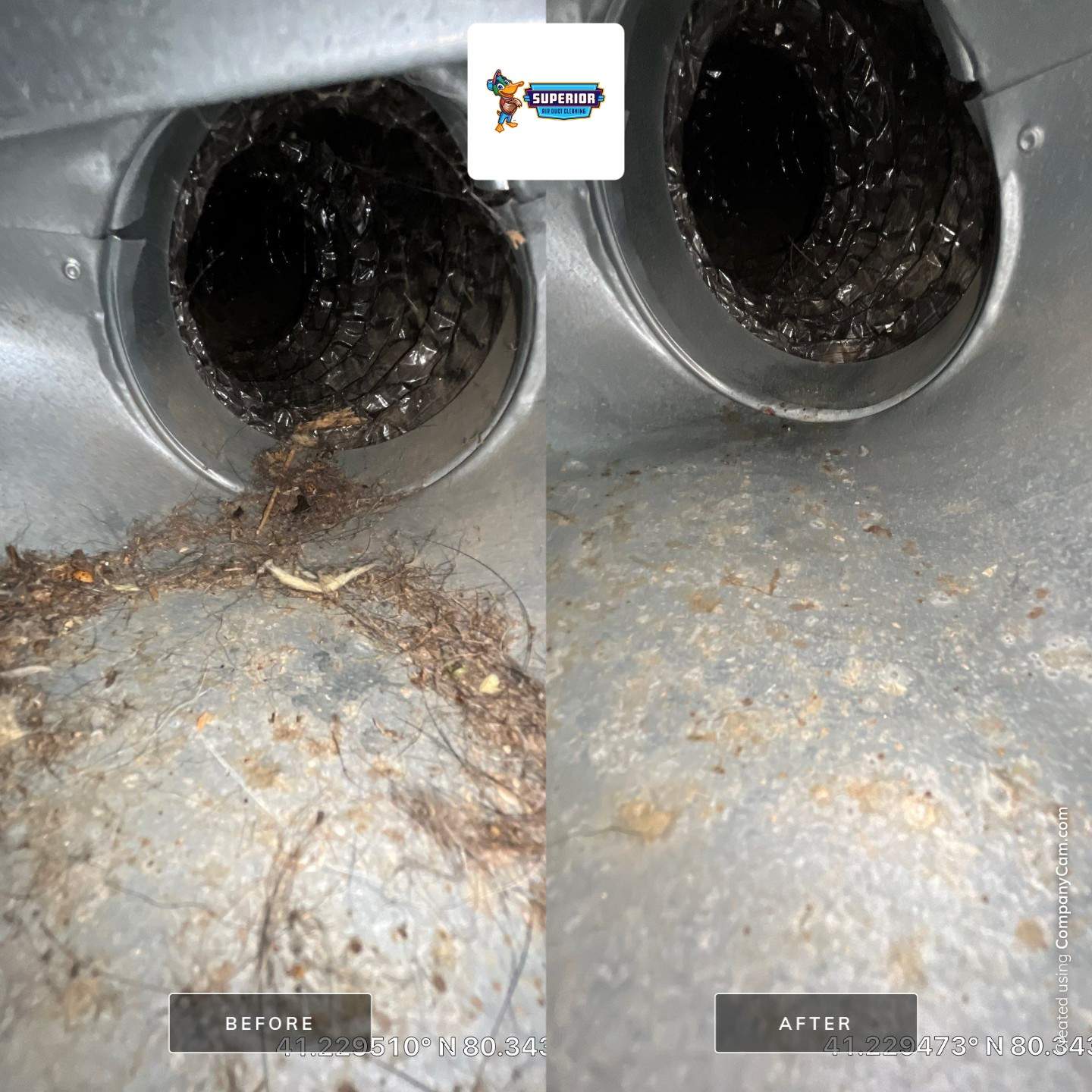 Air Duct Cleaning With a Vacuum Truck in Mercer, PA by Superior Air Duct Cleaning