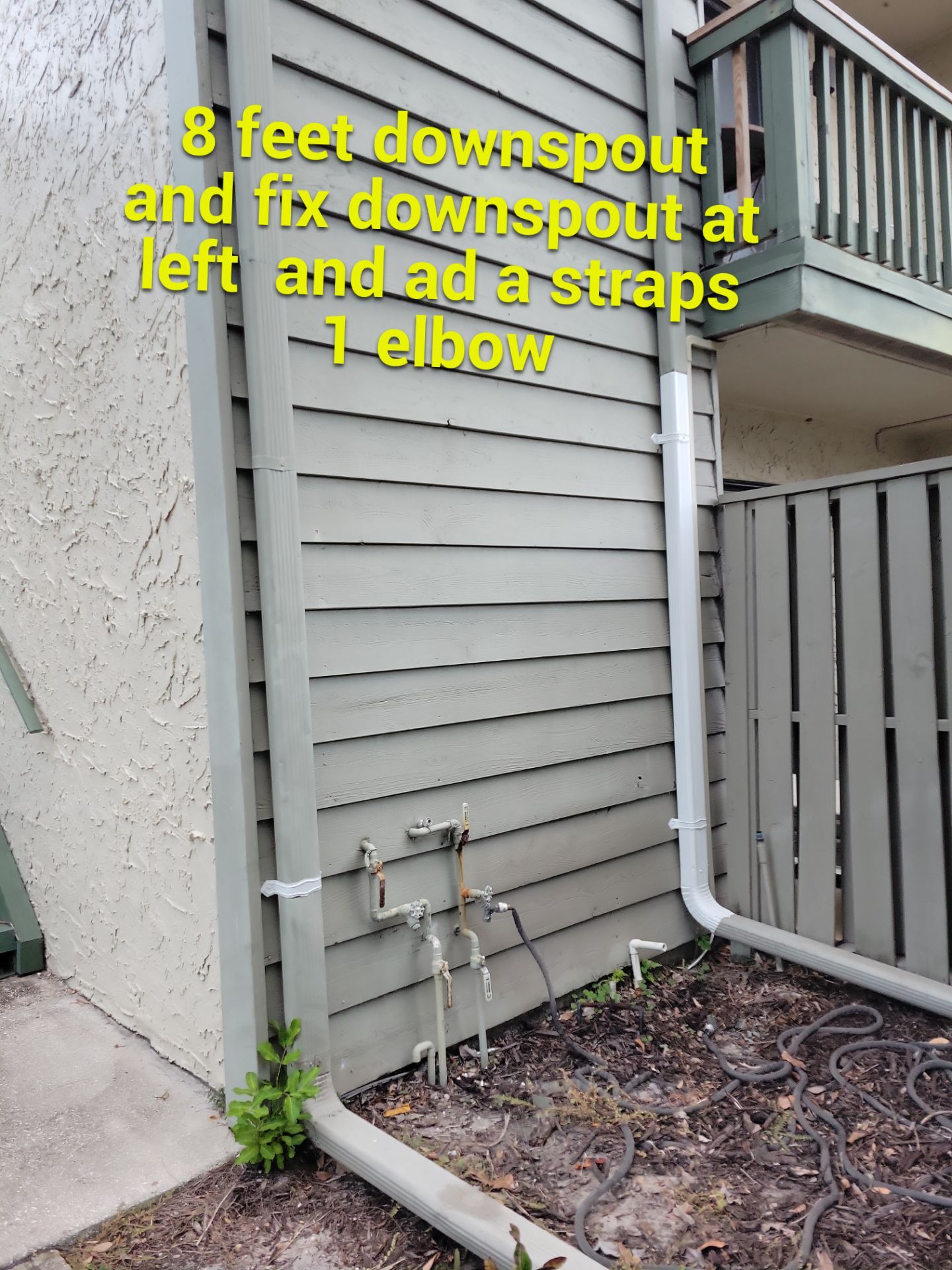 White Gutters Repair and Installation in Sarasota FL by Gutter Professors