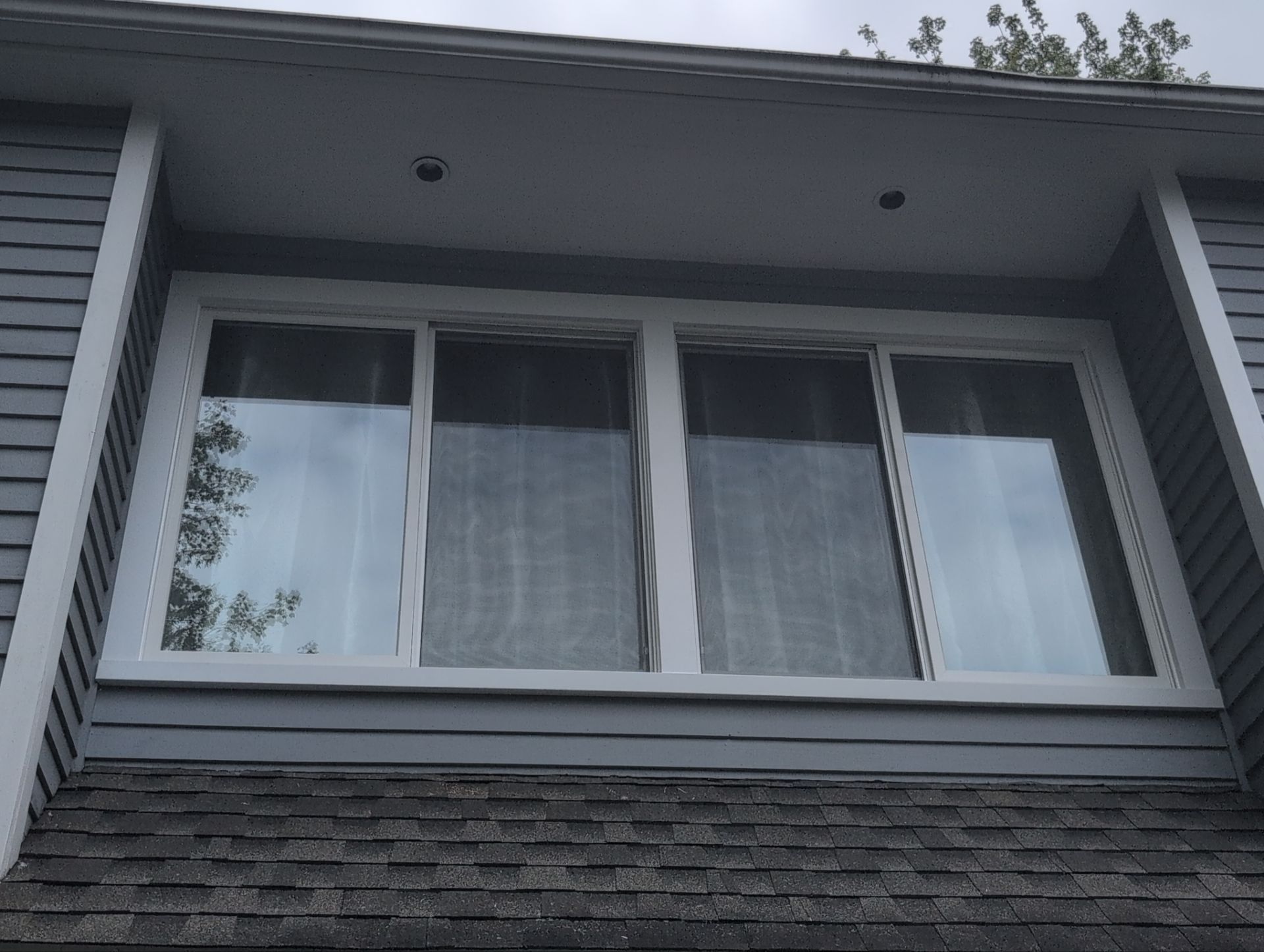 Window Installation Using Infinity by Marvin Casement-Picture and Glider Windows by DiGiorgi Roofing and Siding Inc