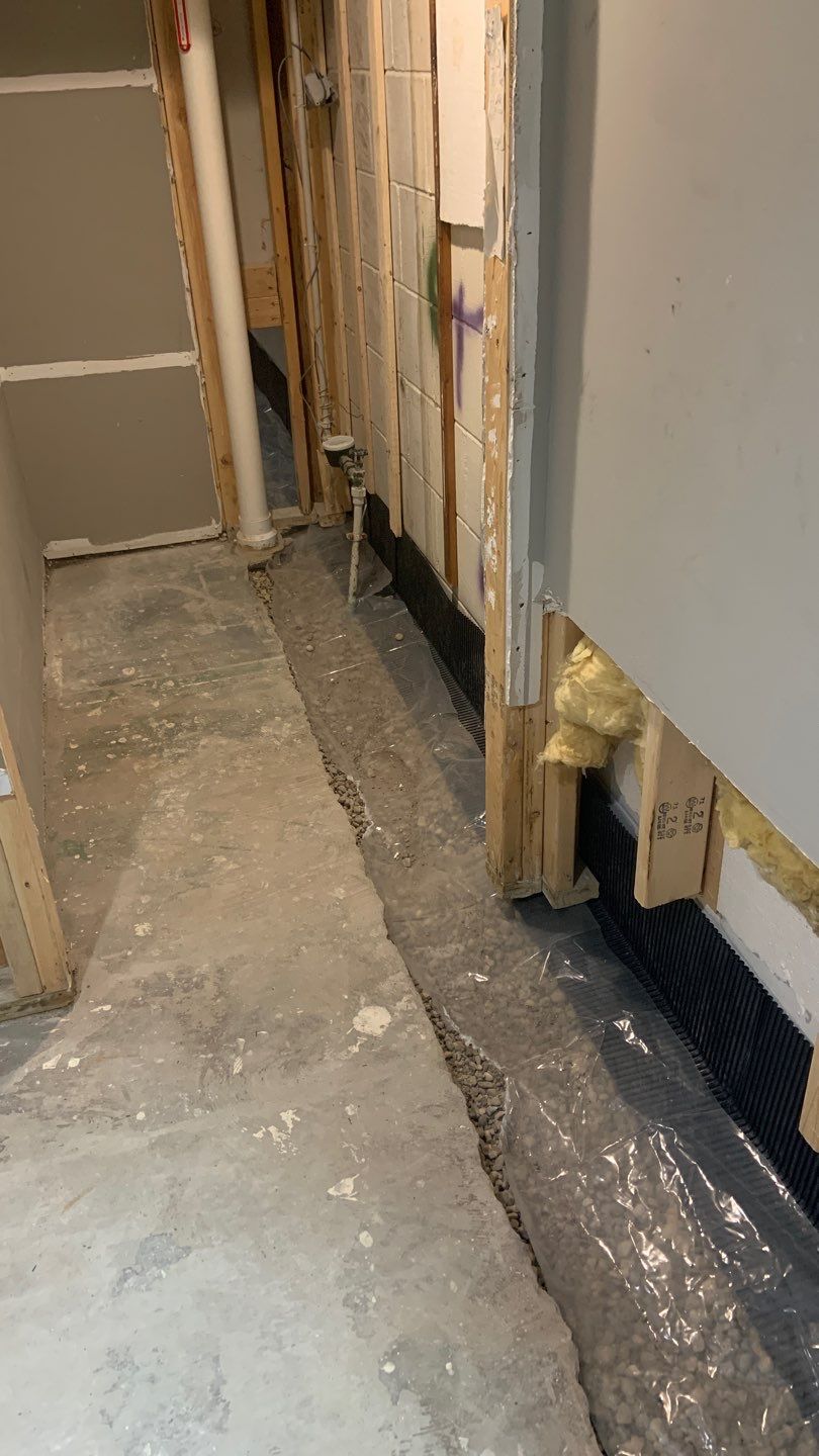 Anoka Drain Tile by Waterproofing Northeast