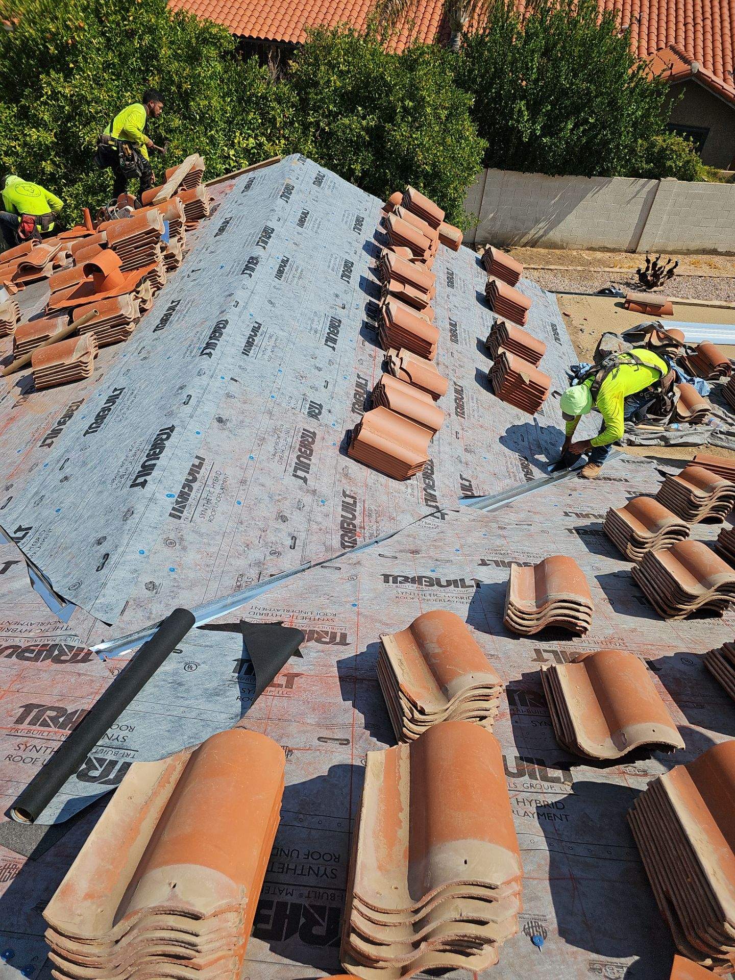 Clay Tile Reset by Weather-Tite Roofing