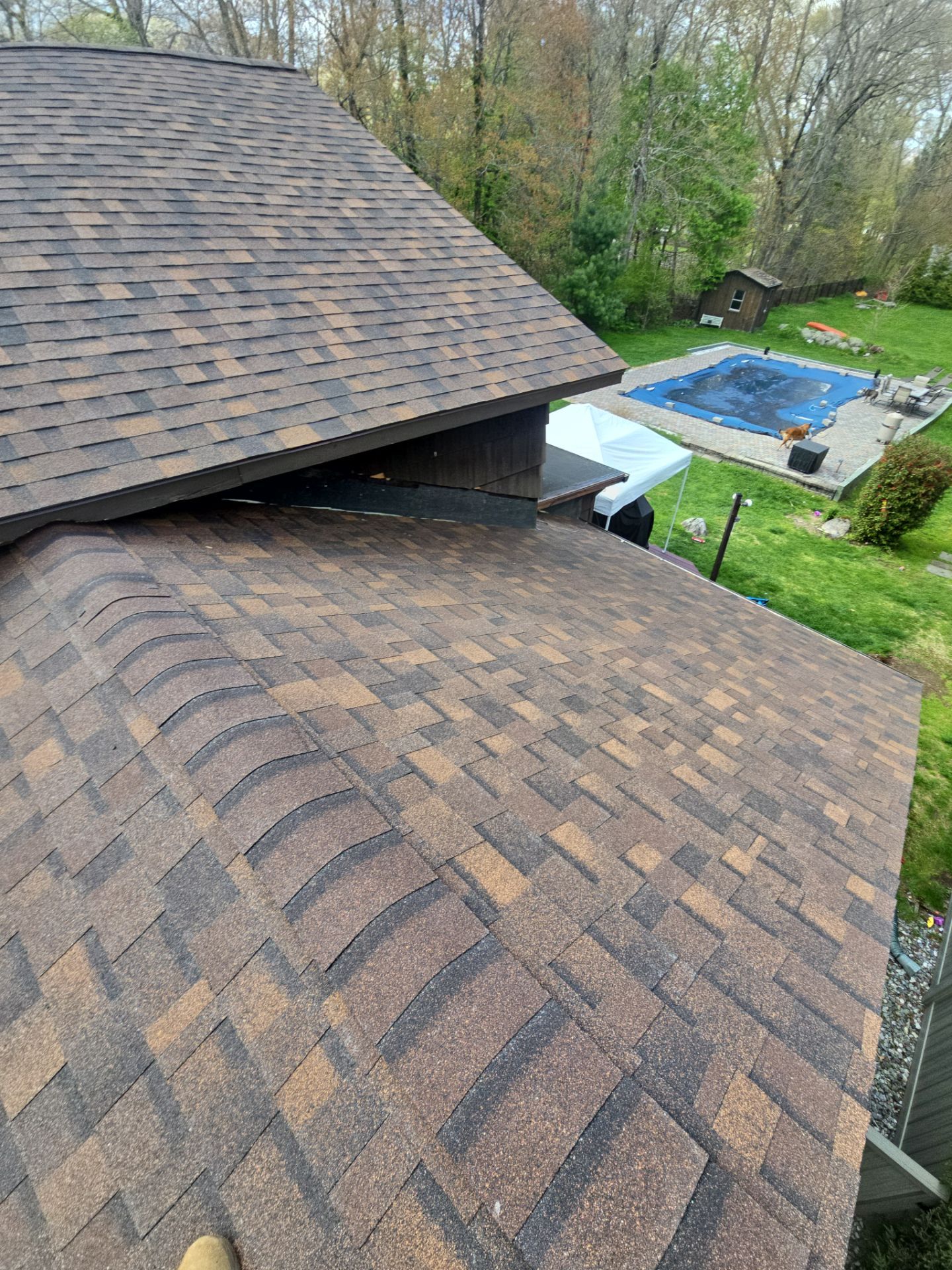 Residential Roof Replacement and Plywood Sheathing Repair in Torrington by A Plus Exterior