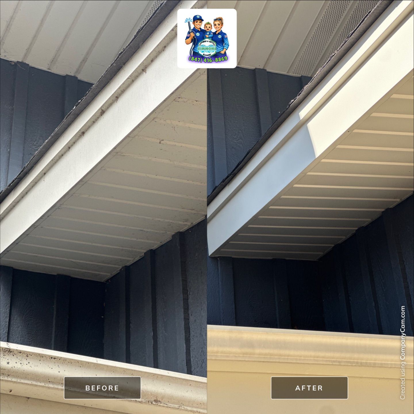 Highland Park, IL House Wash by Simmons Power & Soft Washing