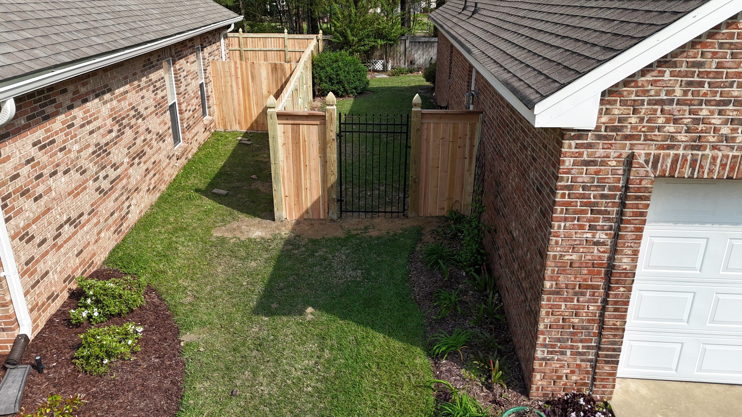 6’ Cedar Good Neighbor 6x6 French Gothic by Roberson Construction LLC