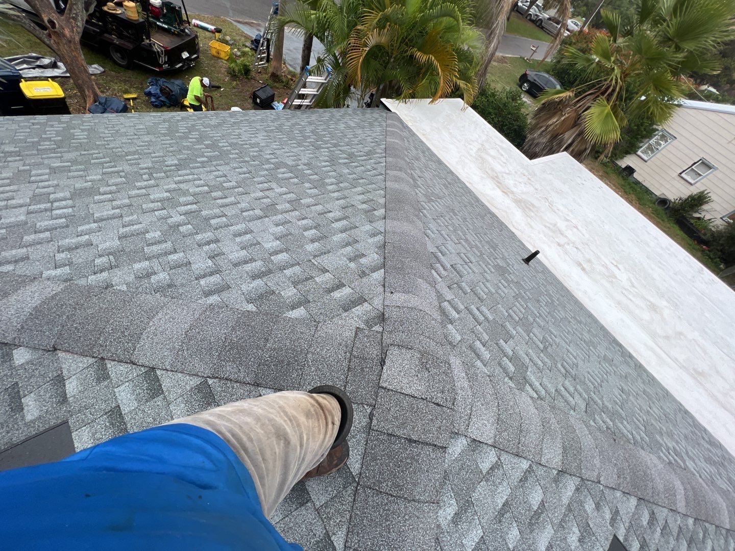 Residential Roofing Installation using GAF Timberline HDZ by 1st Class Roofing, Inc. 