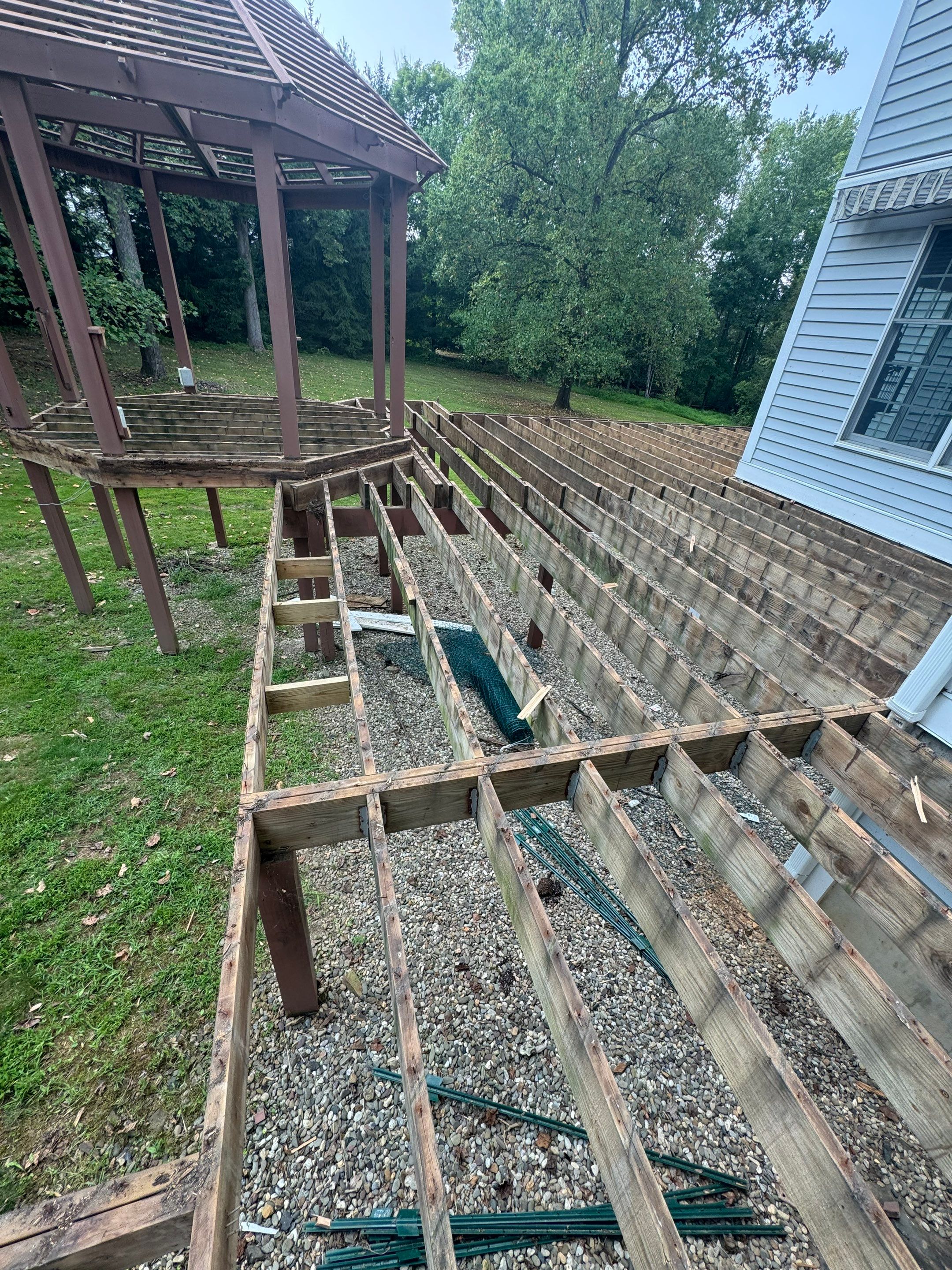 Deck Resurface with Gazebo by deck guardian