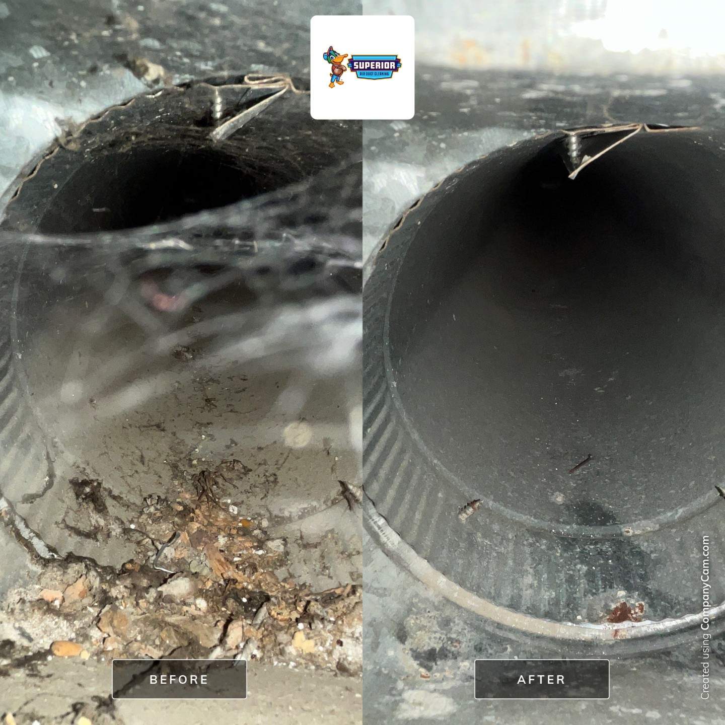 Air Duct Cleaning With a Vacuum Truck in Clariton, PA by Superior Air Duct Cleaning