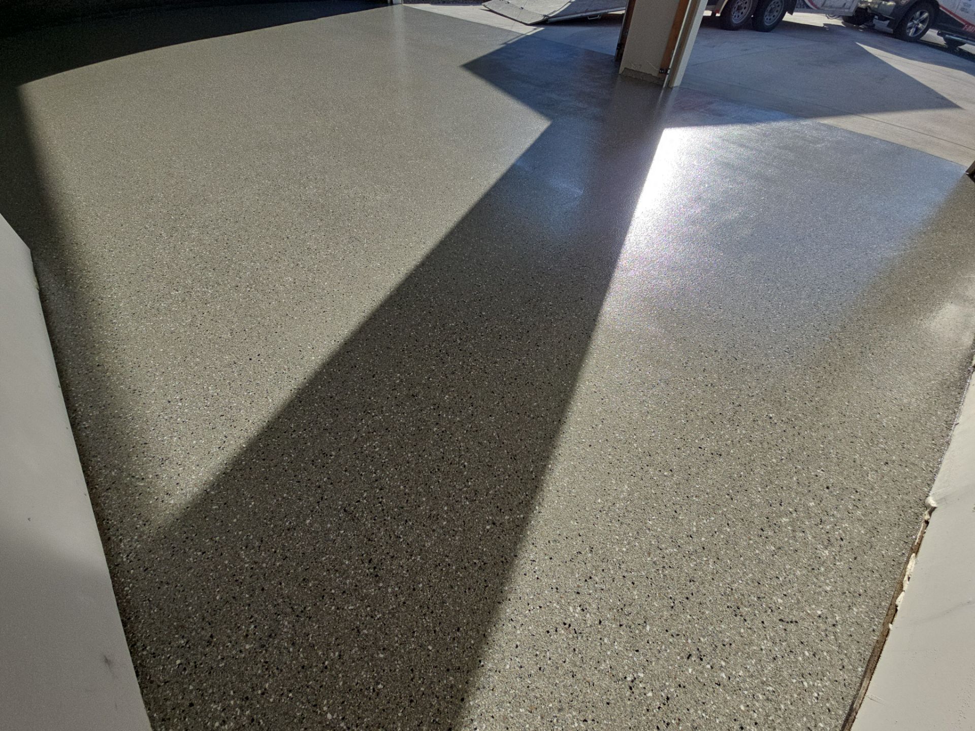 Garage Transformation using Shale Hybrid by Croc Coatings, LLC