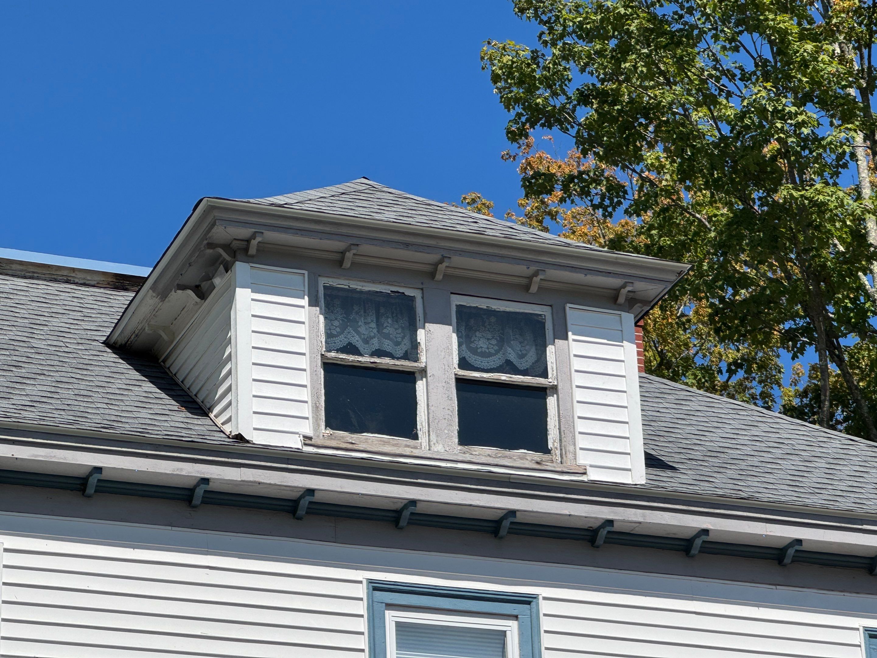 Full Roof Replacement on Historic Farmhouse with Decking Replacement – Repeat Customer by Sensible Home Solutions
