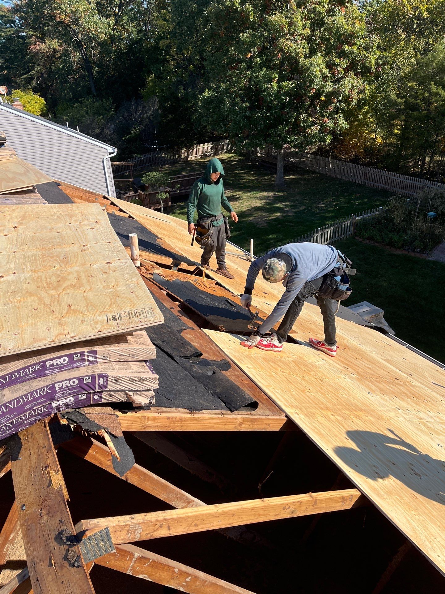 Sterling: Residential Roof Replacement with CertainTeed Landmark Pro Designer Shingles in Max Def Mojave Tan by RM Banning, Inc.