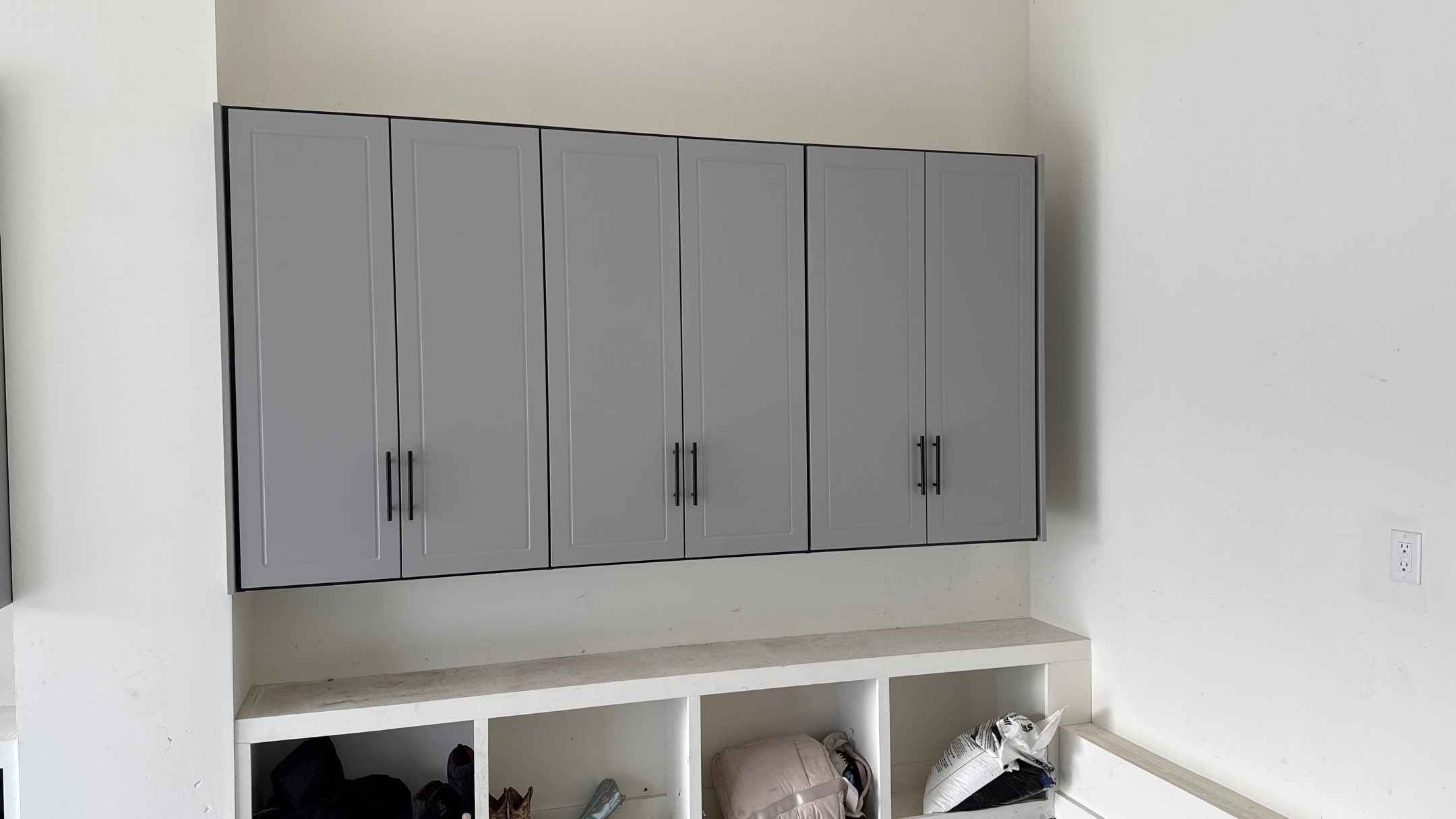 Nick's New Floor & Storage Looks Beautiful by Banner Garage