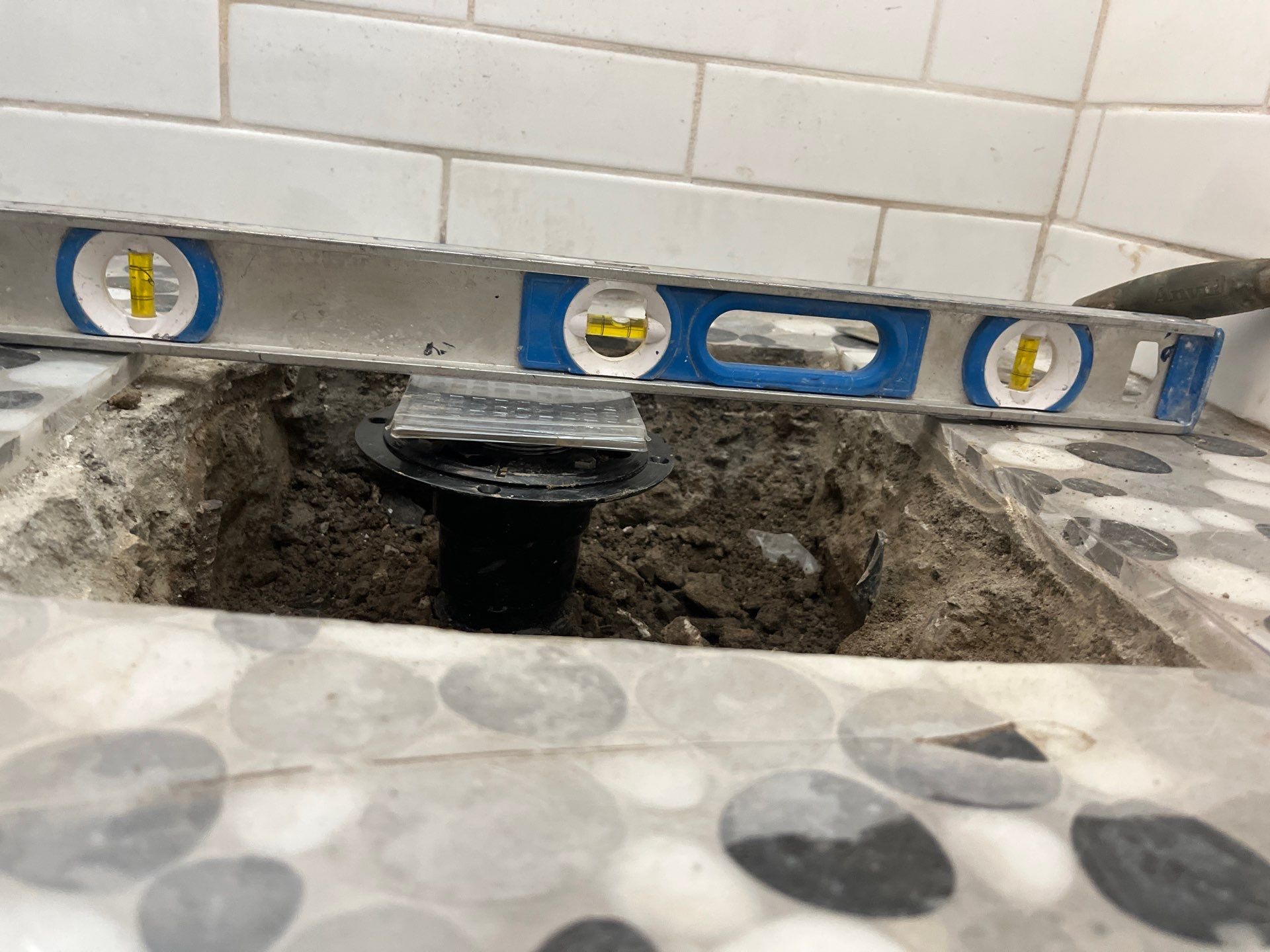 Piping and Draining for a Shower by Us Plumbing