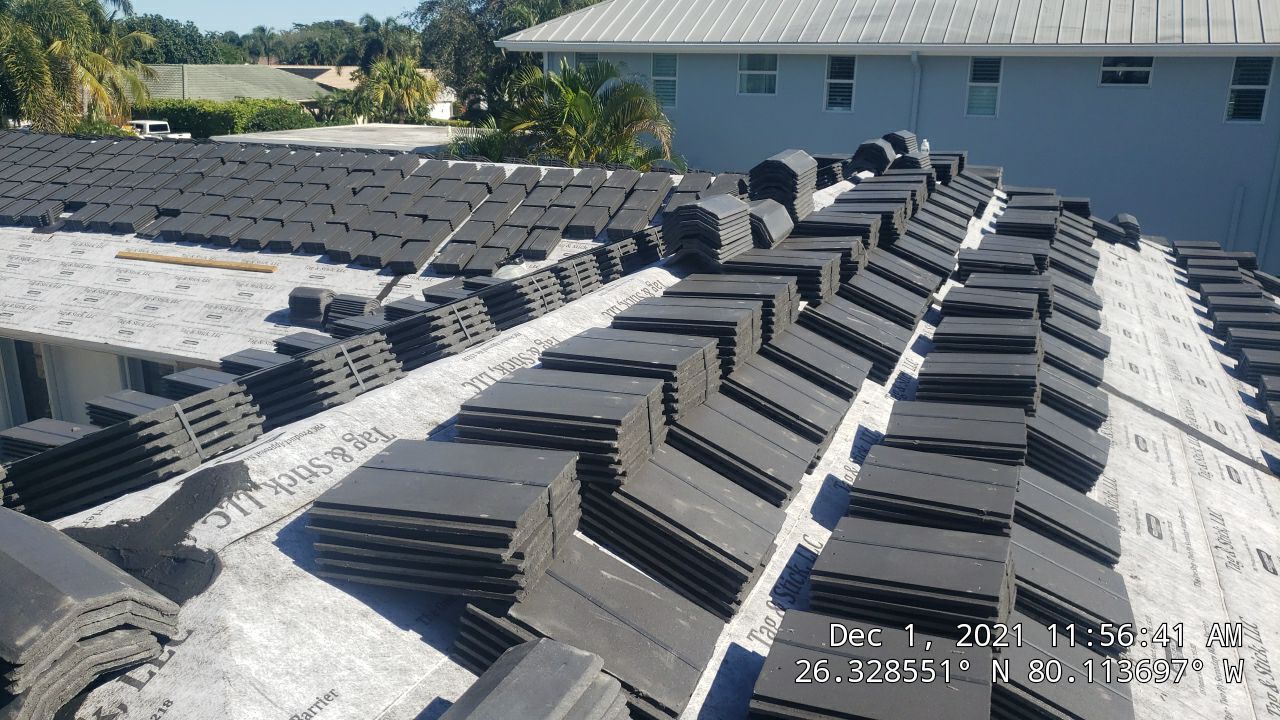 Residential Roofing Installation using WestLake Roofing Tile by BLUES BROTHERS ROOFING