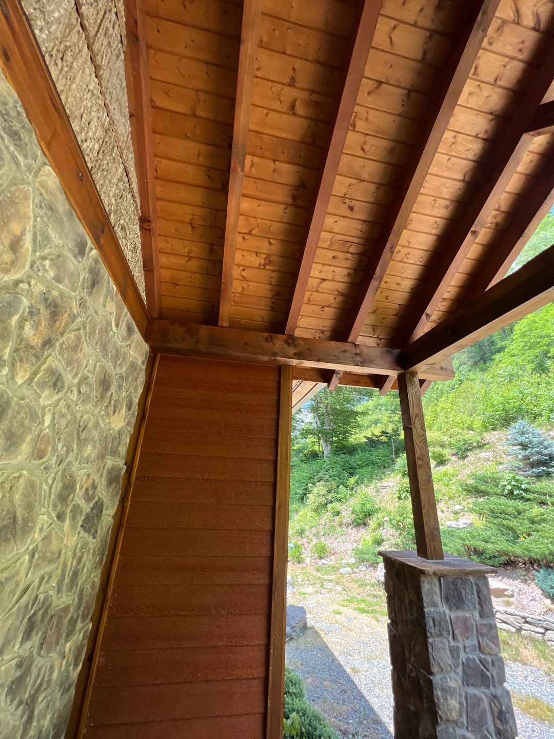 Cabin using Wood Sealant by DuraSeal