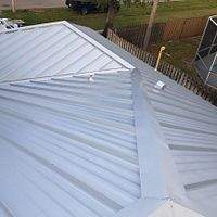 24ga 1.5" Mechanical Seam Mill Finish by Total Roofing System The Metal Roof Experts