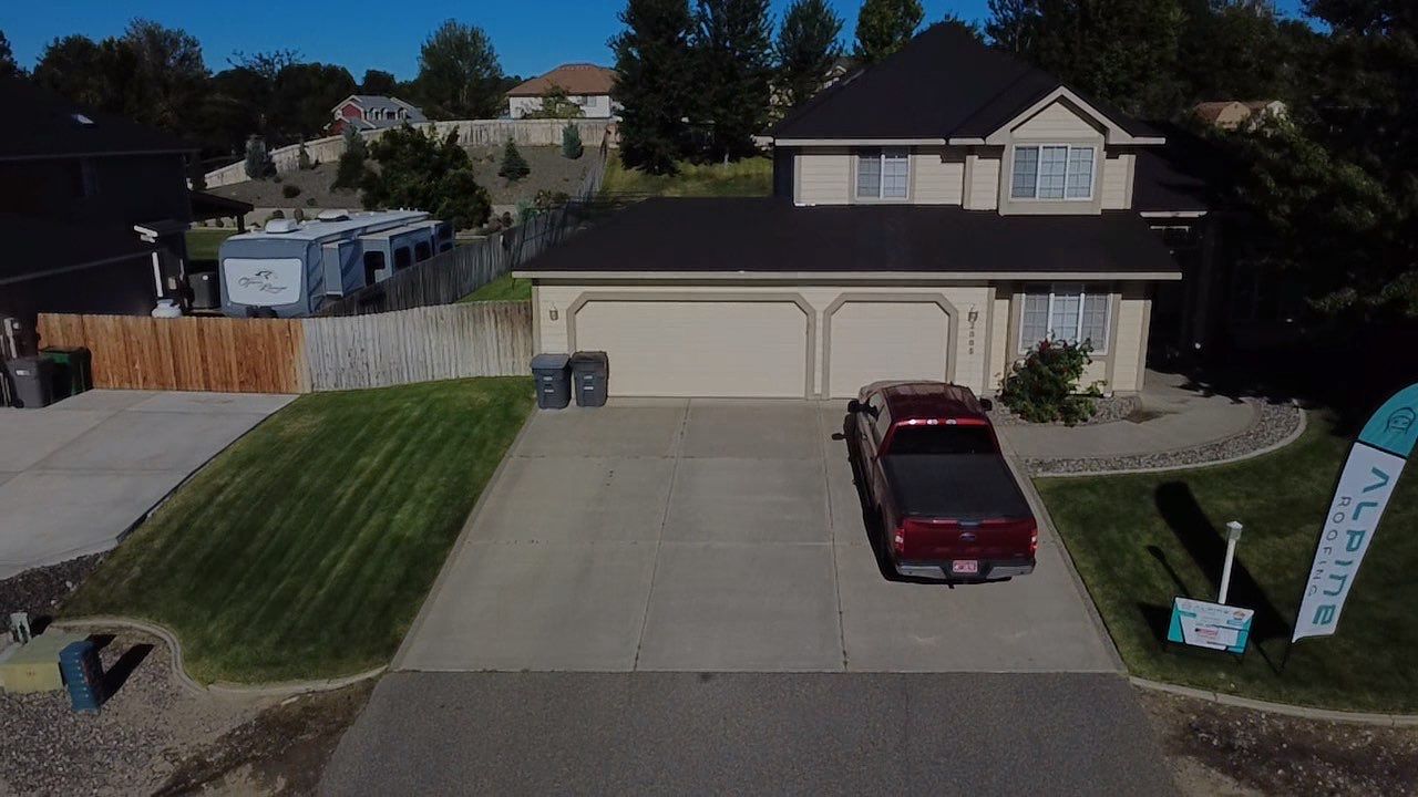 Residential Architectural Shingle Roof Replacement on Two-Story Home Cambridge Ct Kennewick, WA 99338  The Denali System - Certainteed Landmark Shingle - Black Walnut by Alpine Roofing