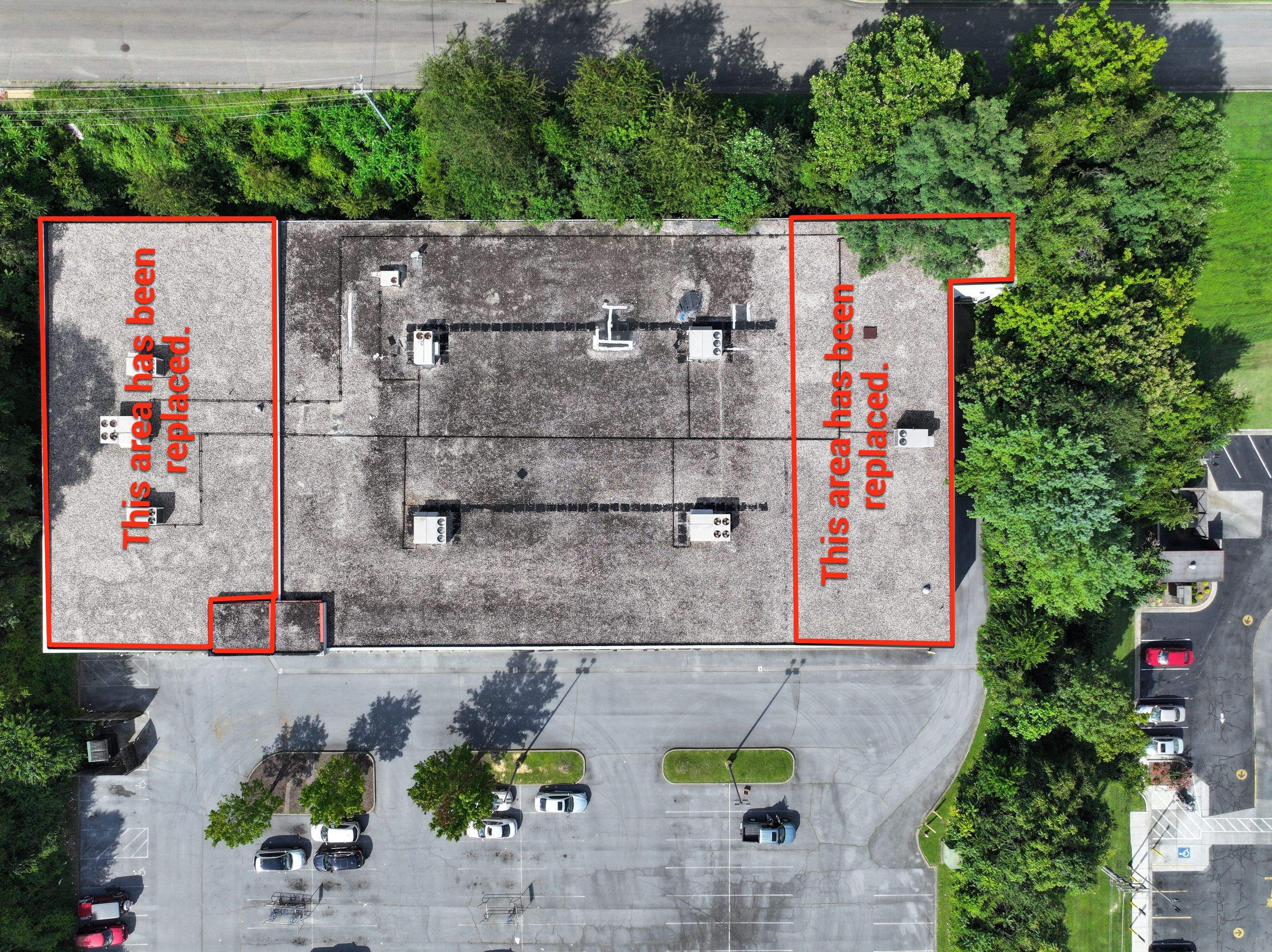 Commercial EPDM Partial Replacement by Omnia Roofing